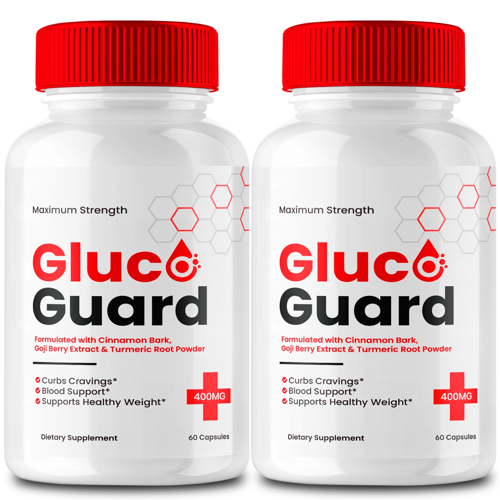 (2 Pack) Gluco Guard Blood Sugar Support Pills for Overall Metabolic Health