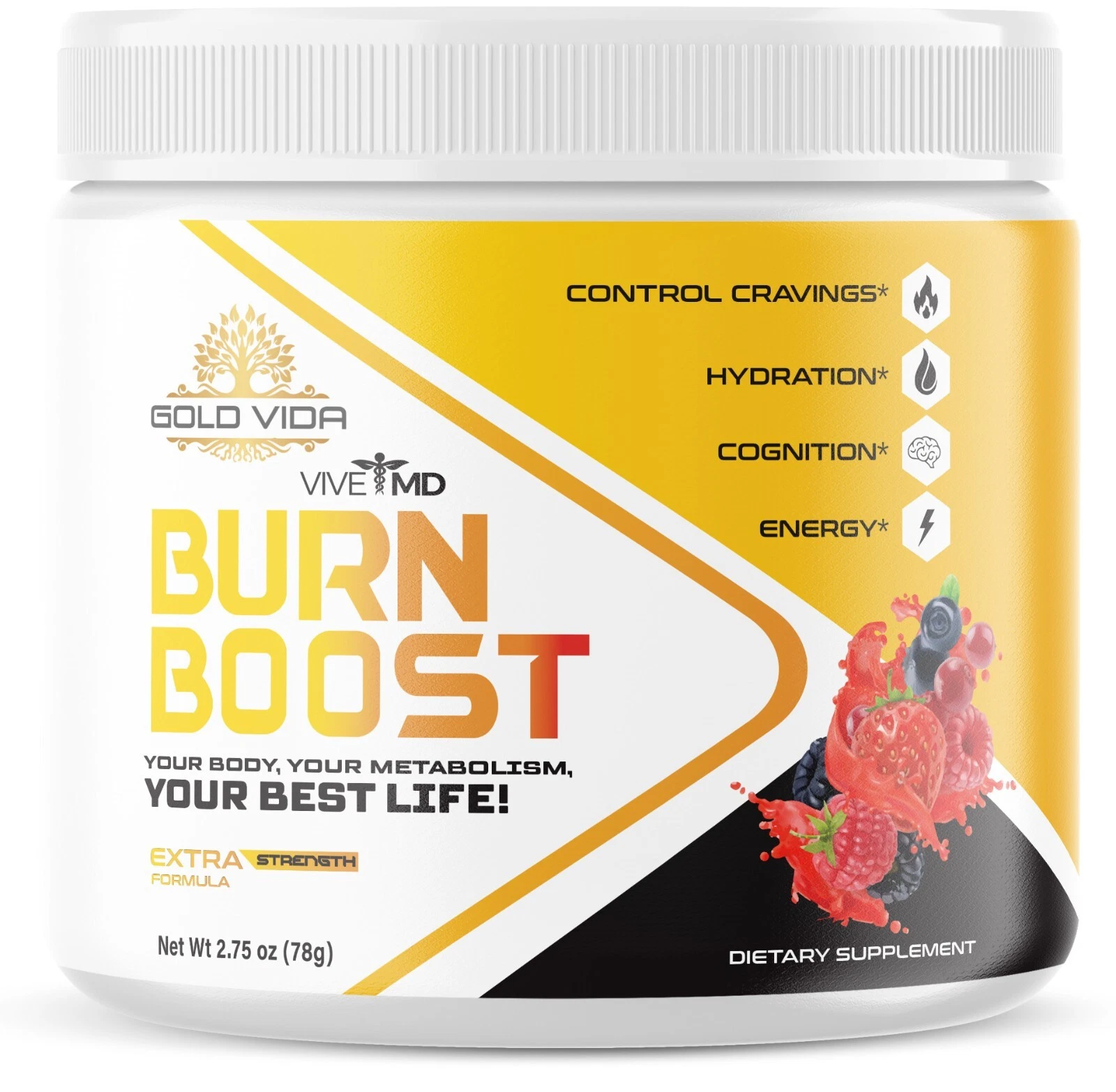 Burn Boost Powder - Official Formula (1 Pack)