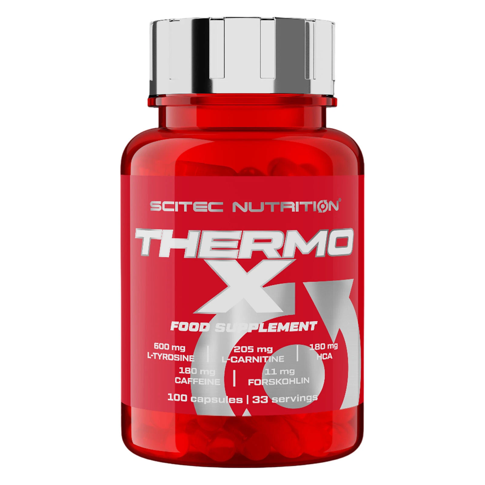THERMO X 100/200 CAPS Strong Thermogenic Fat Burner, Weight Loss, Shredded Look