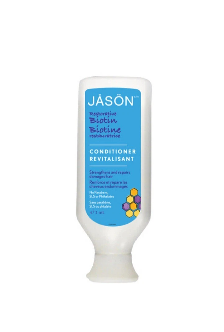Restorative Biotin Conditioner Jason Natural Cosmetics 16 oz Liquid NEW