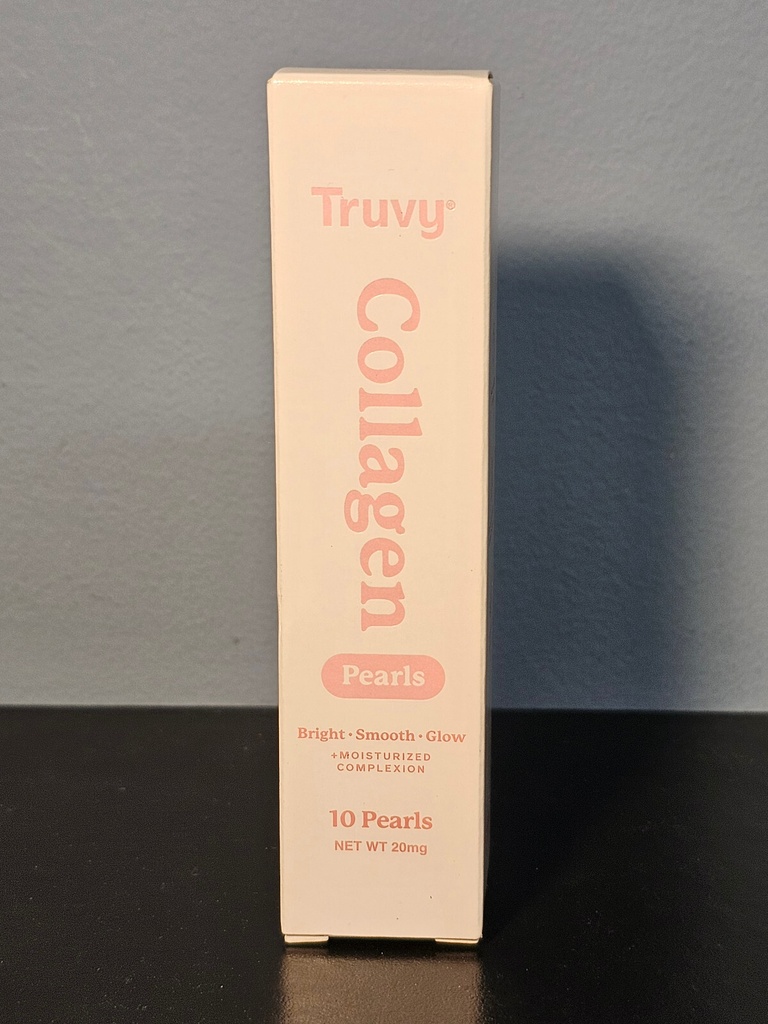 Truvy Collagen Pearls Bright Smooth Glow - 10 Pearls - New! Exp 7/2026