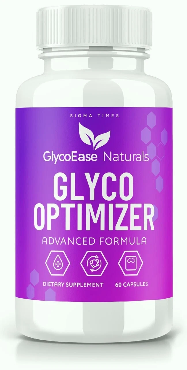 GlycoEase Naturals Glyco Optimizer Pills to Aid Healthy Blood Sugar Levels 60ct
