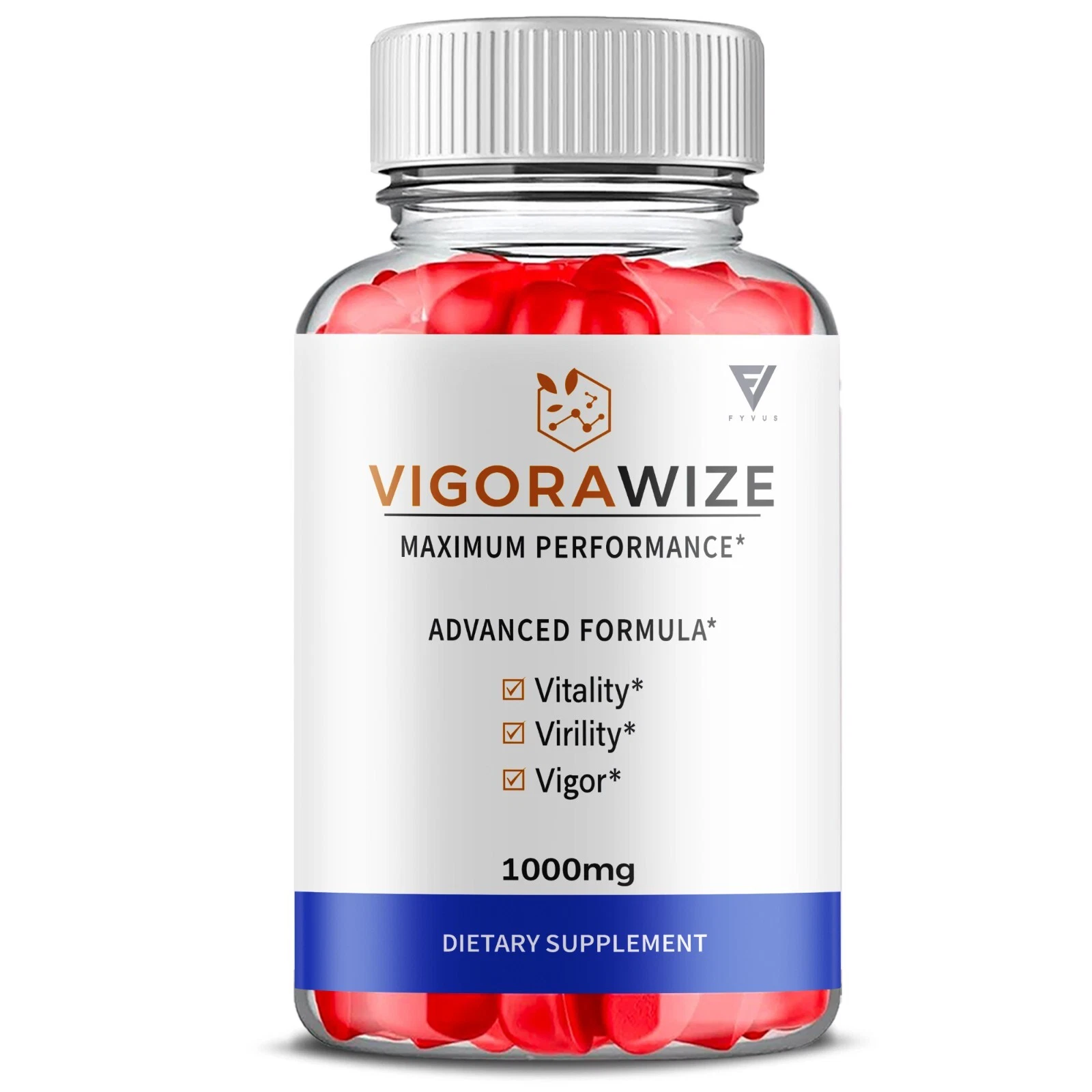 Vigorawize Gummies, Vigorawize Advanced Performance Gummy (60 Gummies)