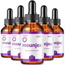 (5 Pack) Mounjax Drops Weight Loss, Advanced Fat-Burning Support Formula (10 oz)
