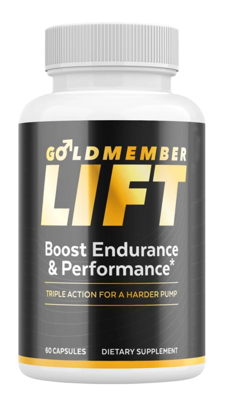 Goldmember Lift Support Vitamin Maximum Strength Supplement for Men ( 1Pack )