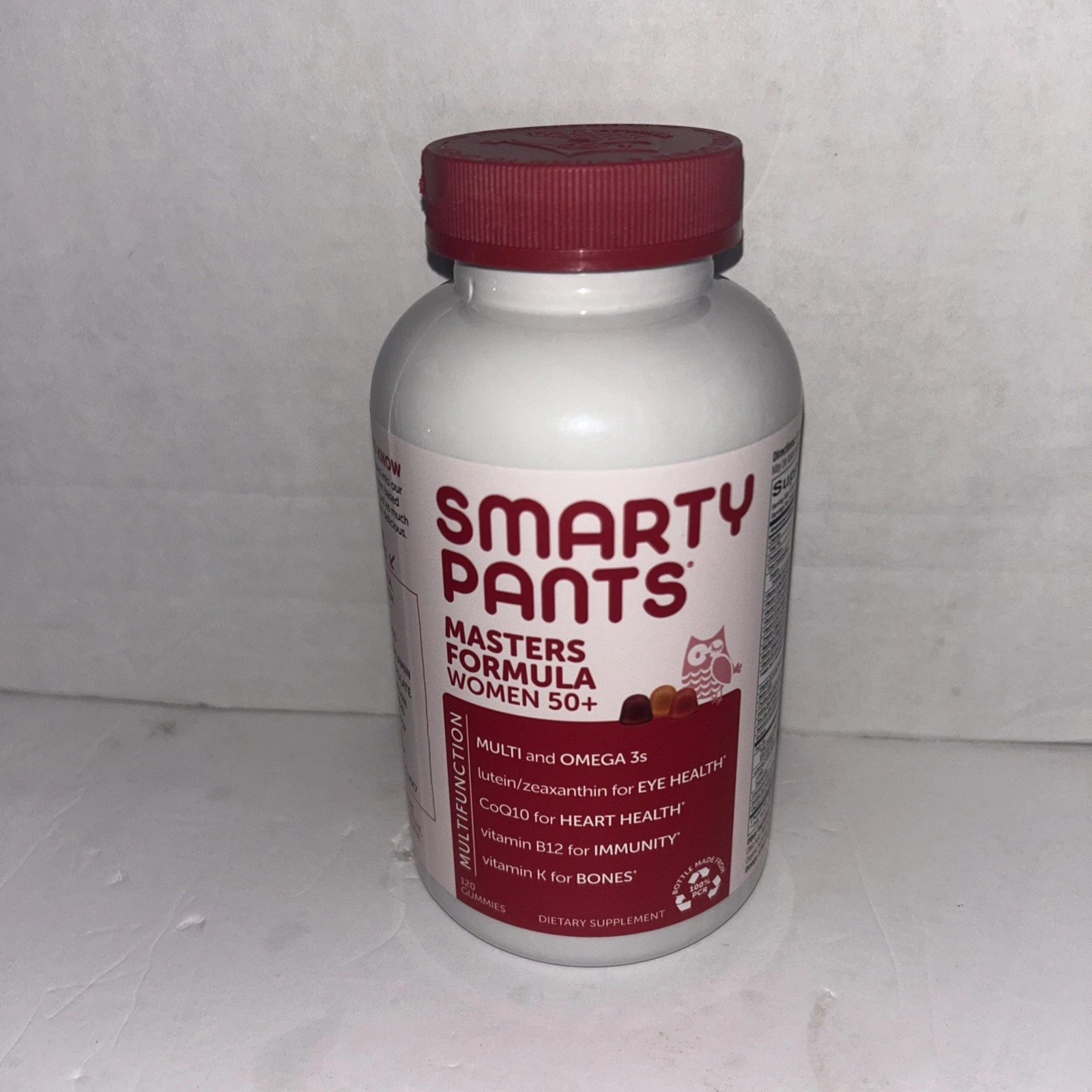 Smartypants Vitamins Masters 50 Women's Complete 120 Gummies