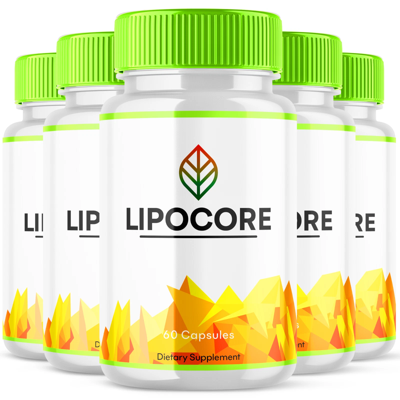Lipocore Advanced Formula Natural Fitness Support Vitamin Supplement 300 Capsule