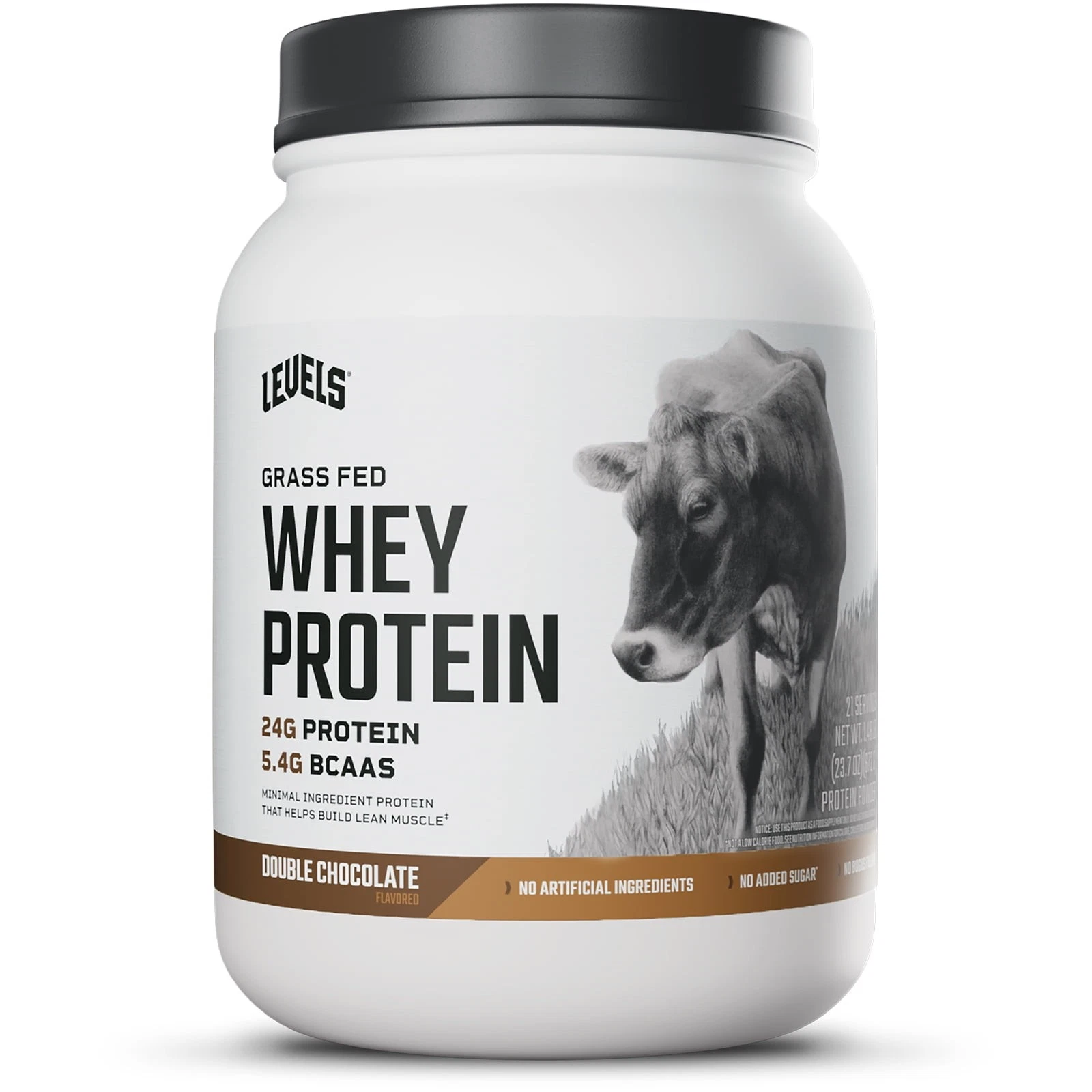 Levels Grass Fed Whey Protein Powder, No Artificials, 24G of Protein