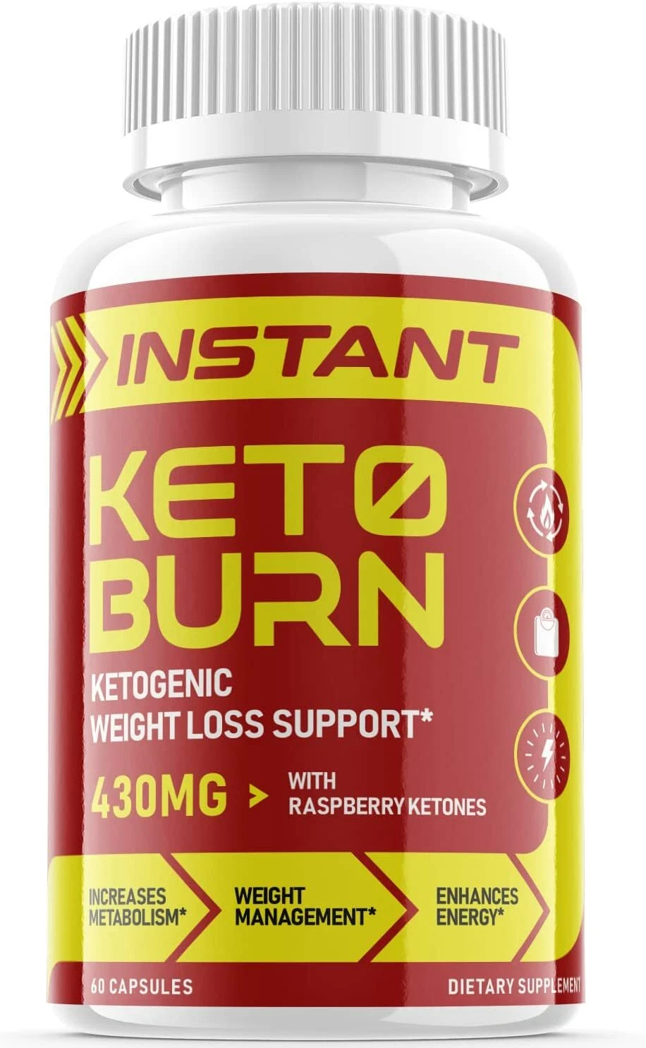 (1 Pack) Instant Keto Burn - Keto Weight Loss Supplements for Weight Management