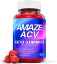 1 Pack - Amaze ACV Keto Gummies - Vegan, Weight Loss Supplement - 60 Gummies
