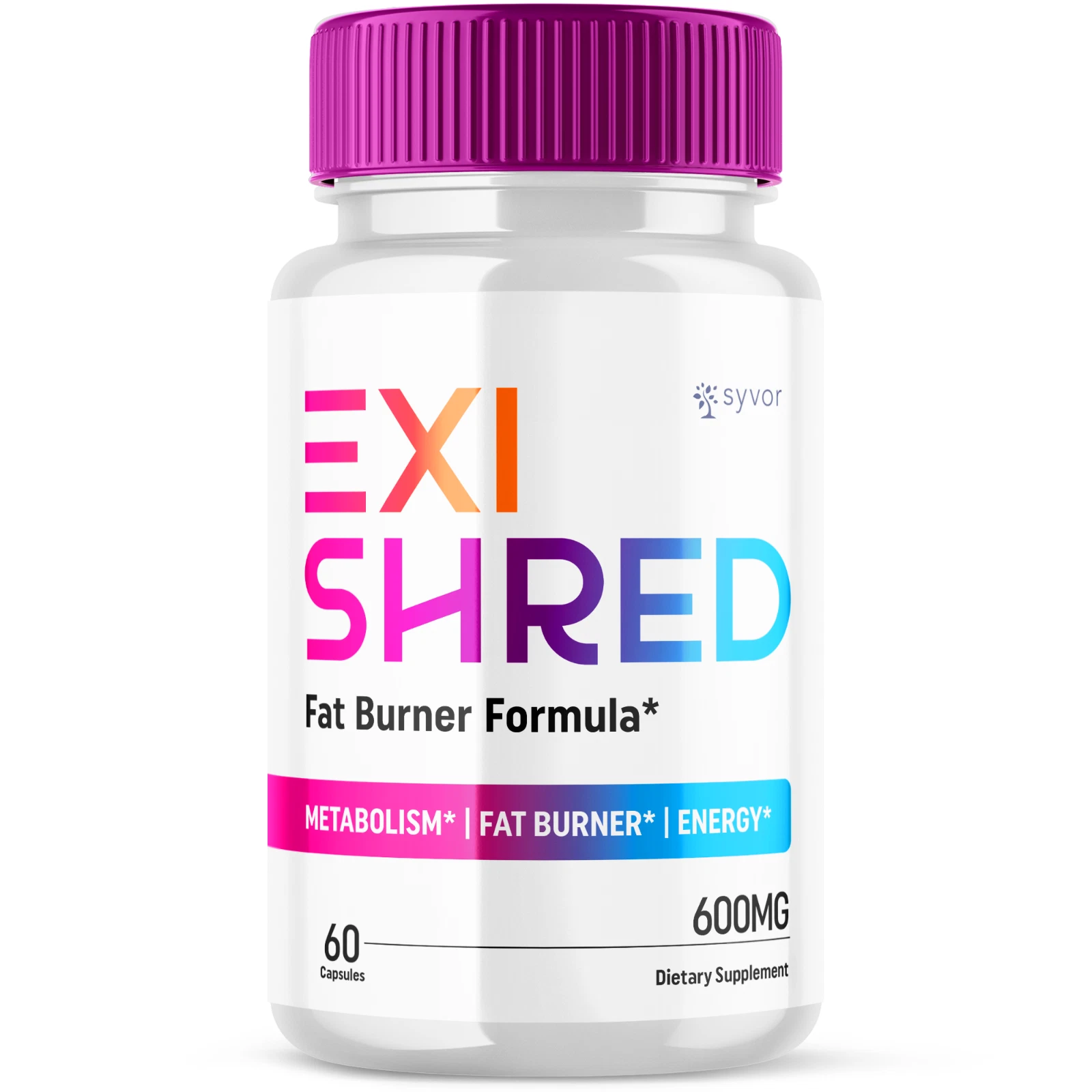 ExiShred Advanced Formula Pills Exi Shred Vitamin Support Supplement 60 Capsules