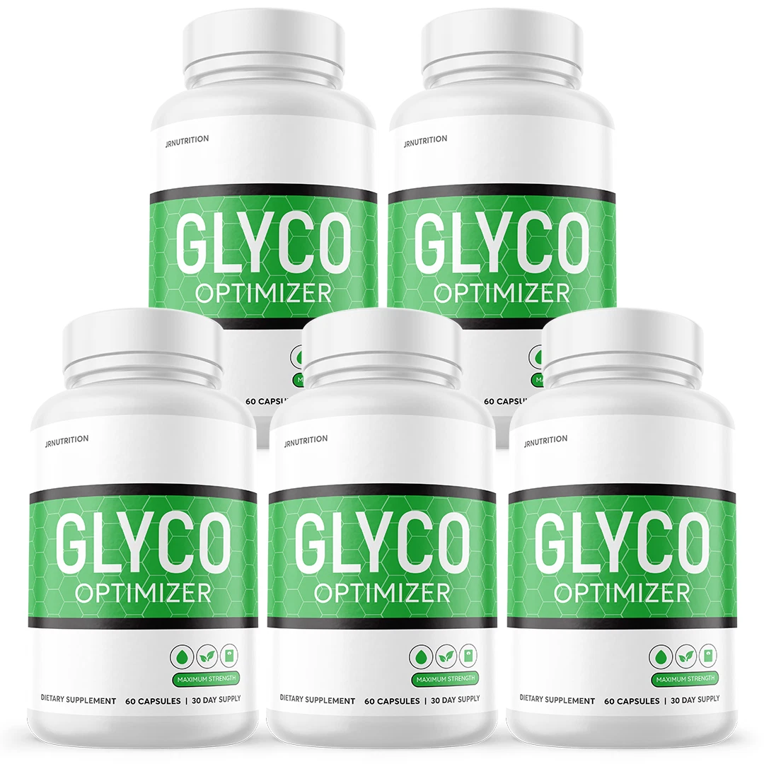 Glyco Optimizer - Blood Sugar Dietary Supplement 60 Capsules (5 Pack)