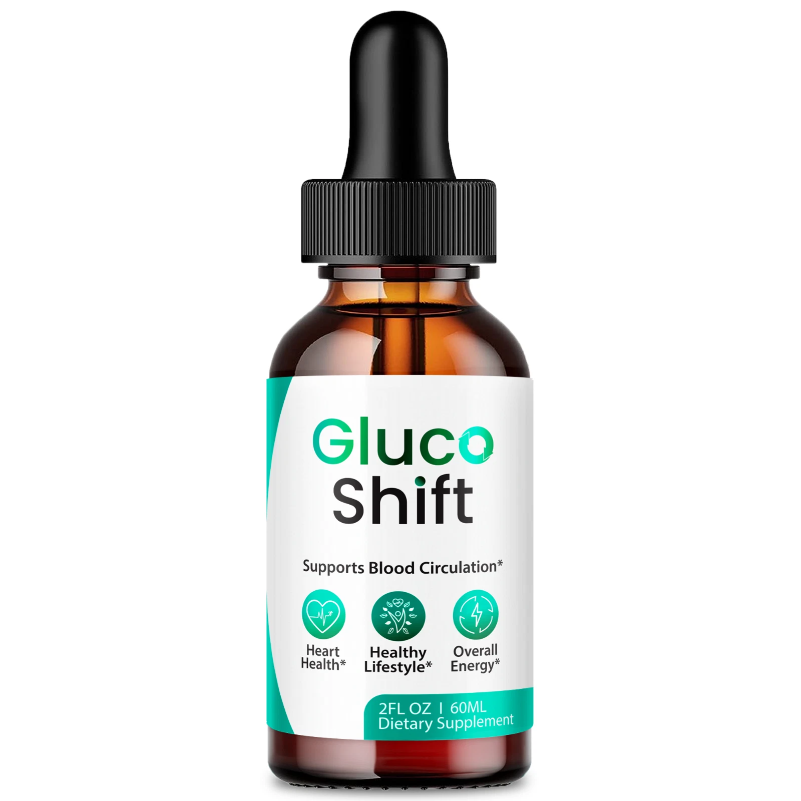 Gluco Shift Drops, Advanced Natural Blood Support Formula, GlucoShift 60ct