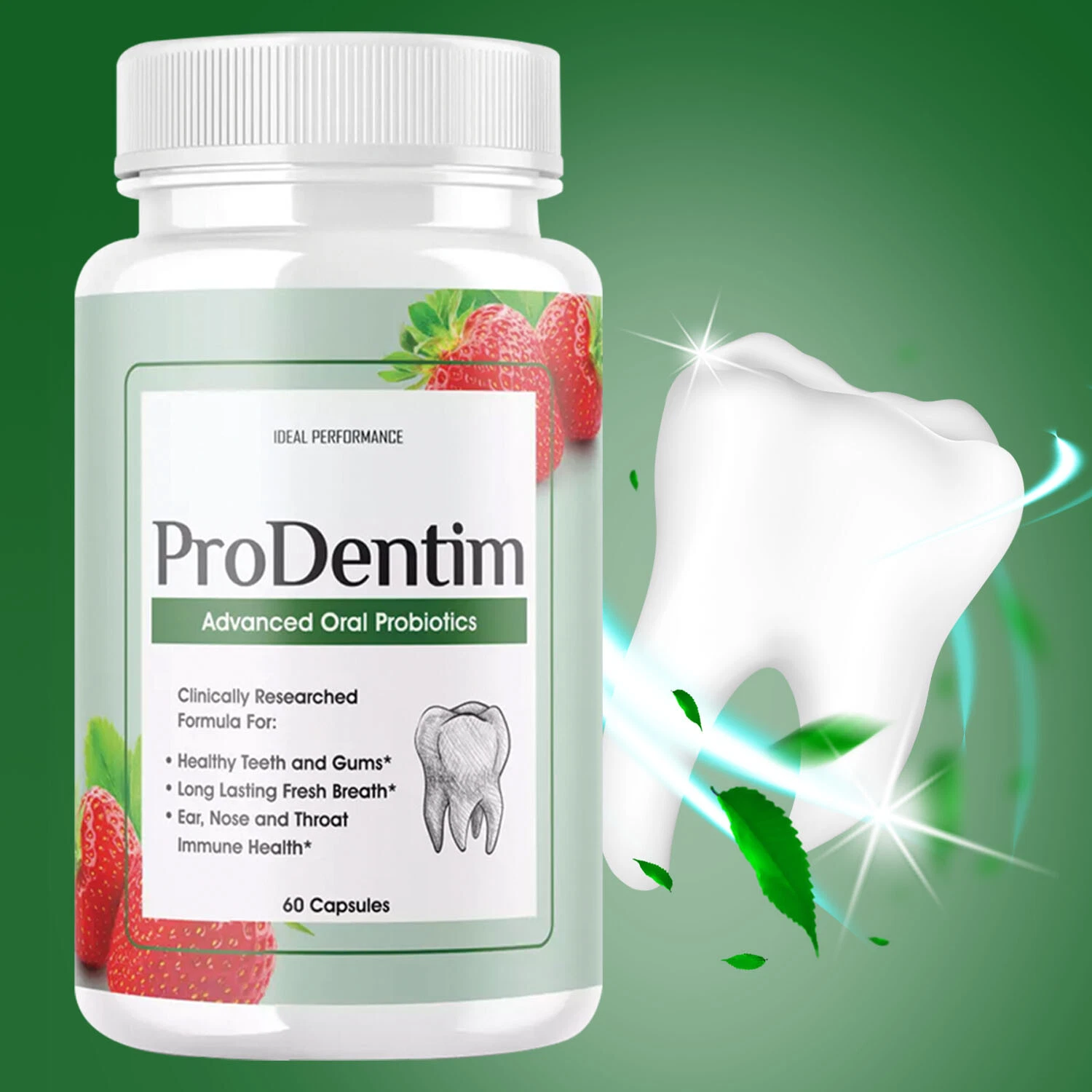ProDentim - with Probiotics, Prebiotics, Digestive Enzymes - Dental Formula