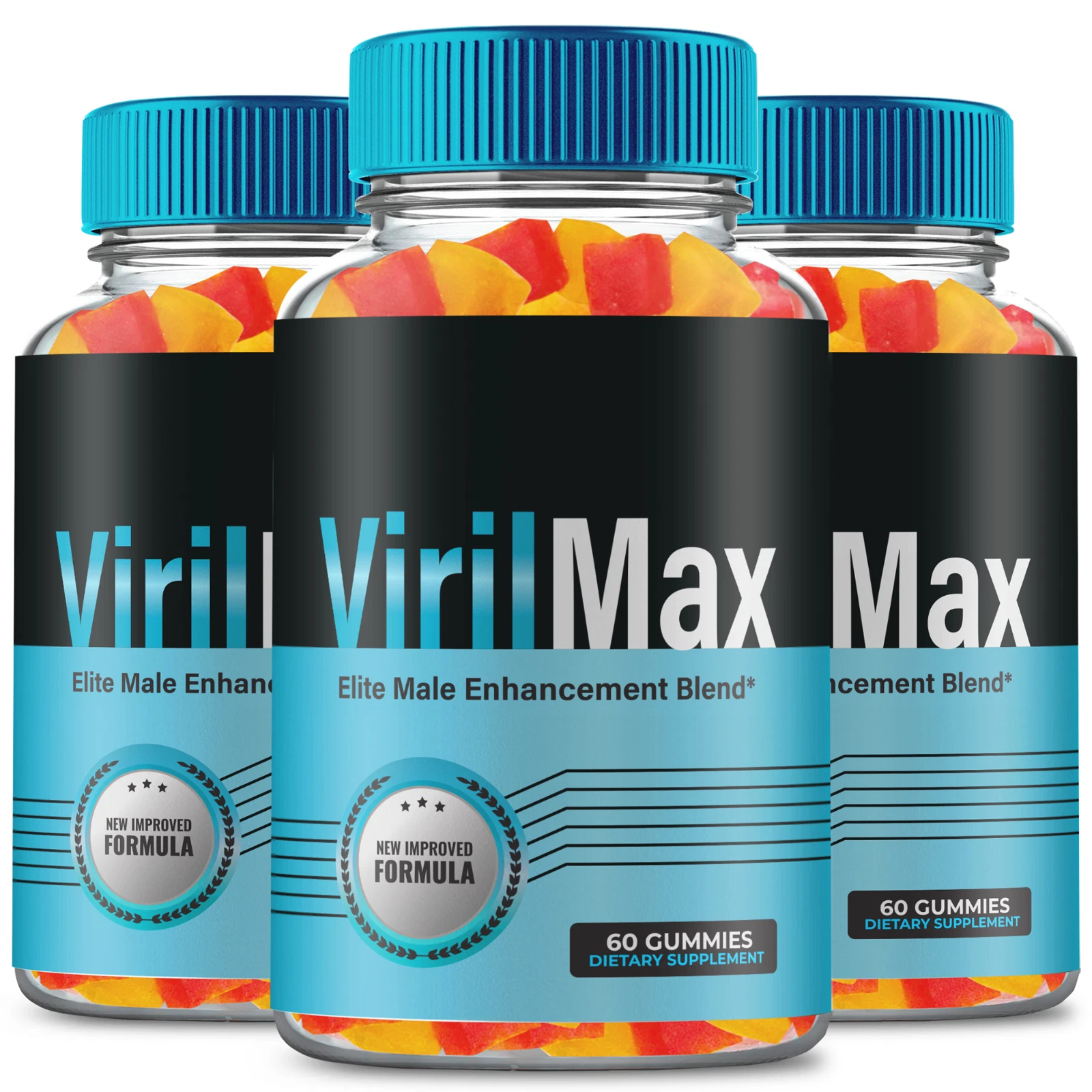 (3 Pack) VirilMax ACV Keto Gummies, Advanced Weight Loss and Energy Gummy