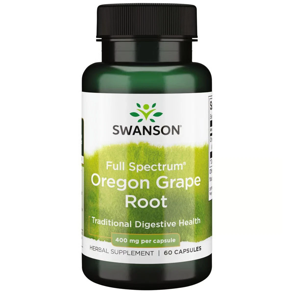Swanson Full Spectrum Oregon-Grape Root 400 mg 60 Capsules