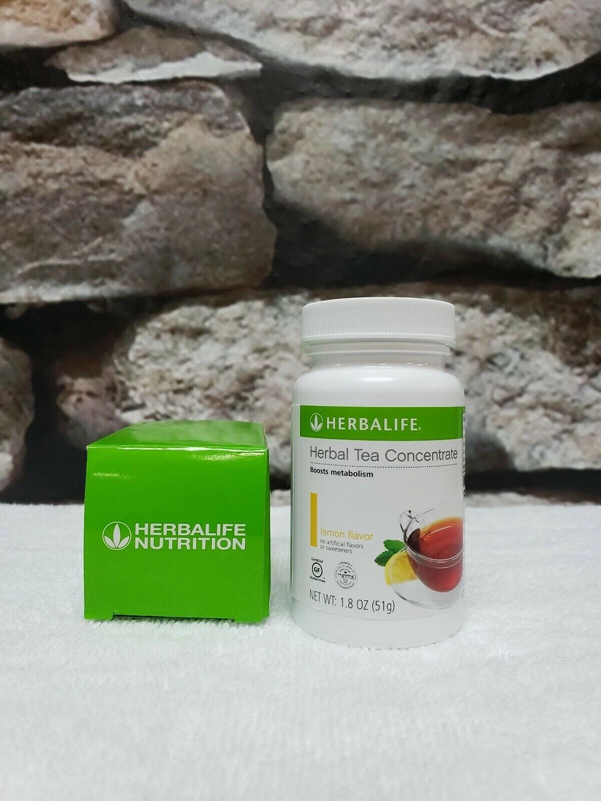 Herbalife Herbal Tea Concentrate Original , Lemon, Peach, or Raspberry From US
