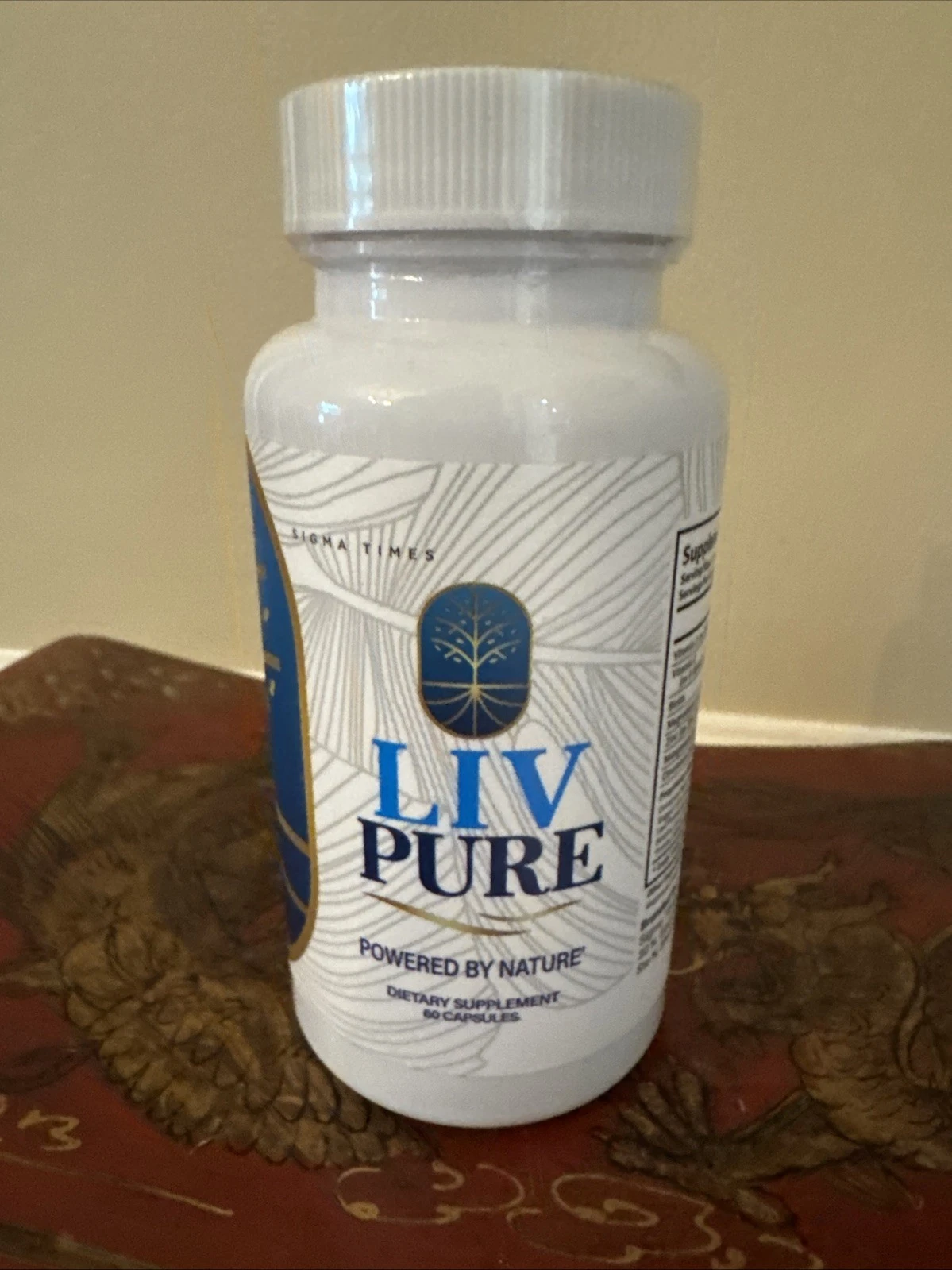 Liv Pure Pills Powered by Nature - Liver Support Supplement (60 Caps)