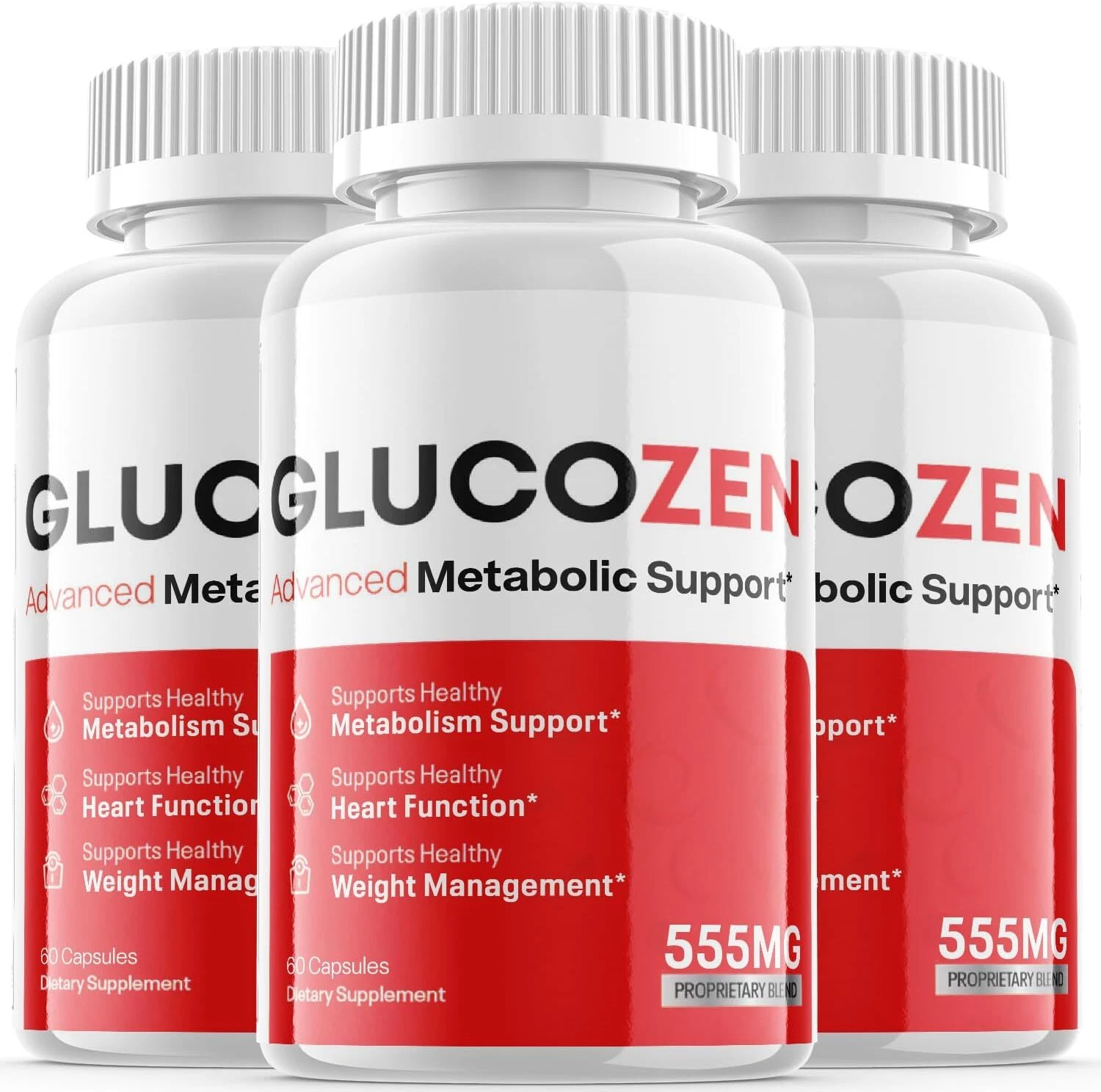 Glucozen Blood Pills-GlucoZen Supplement For Blood Sugar Support OFFICIAL-3 Pack