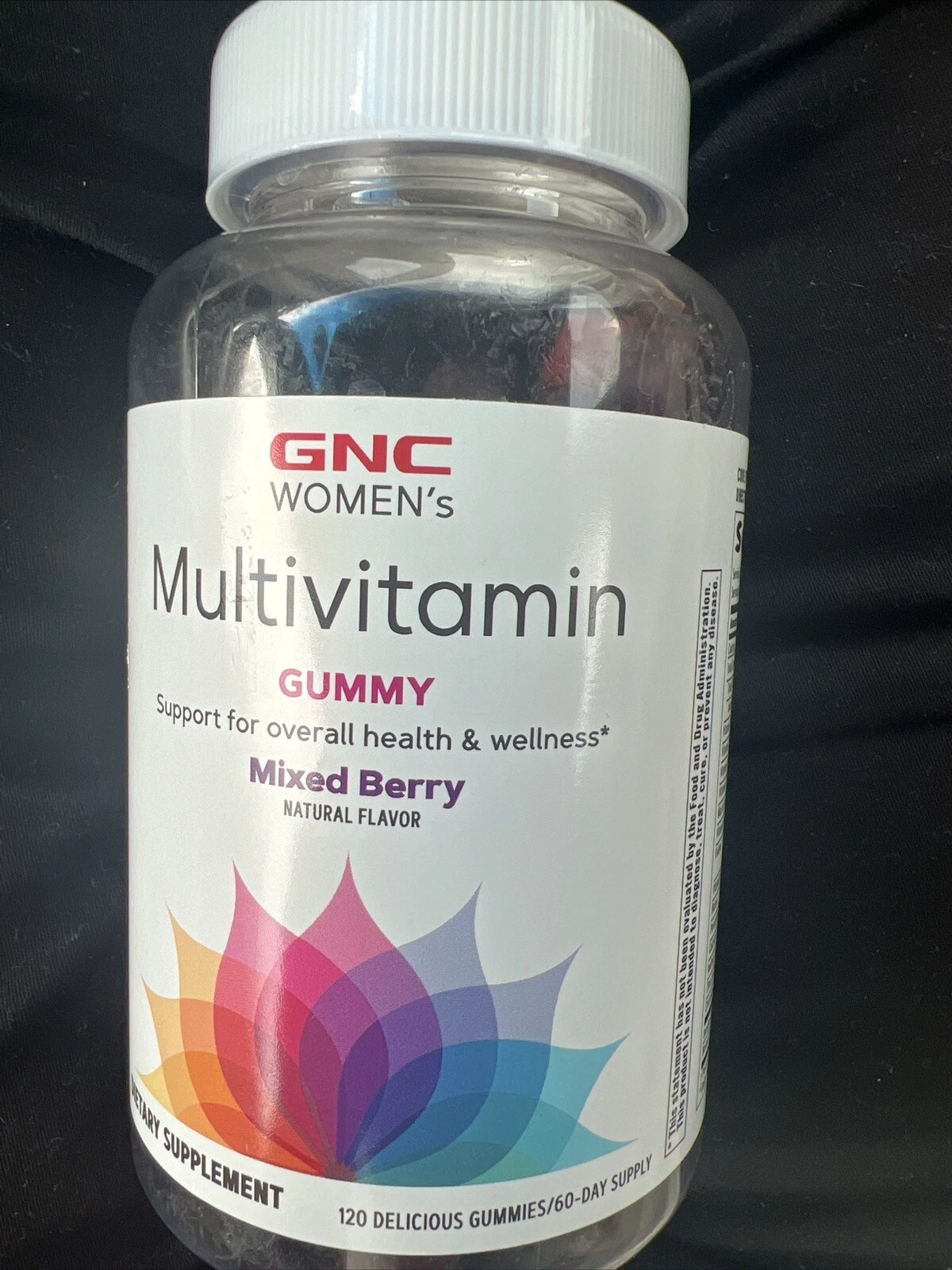 GNC Women's Multivitamin Gummy Supplement Mixed Berry -120 Count (60 Day Supply)