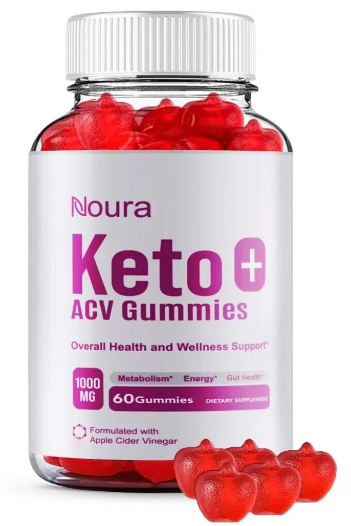 (1 Pack) Noura Keto + ACV Gummies for Advanced Weight Loss and Energy
