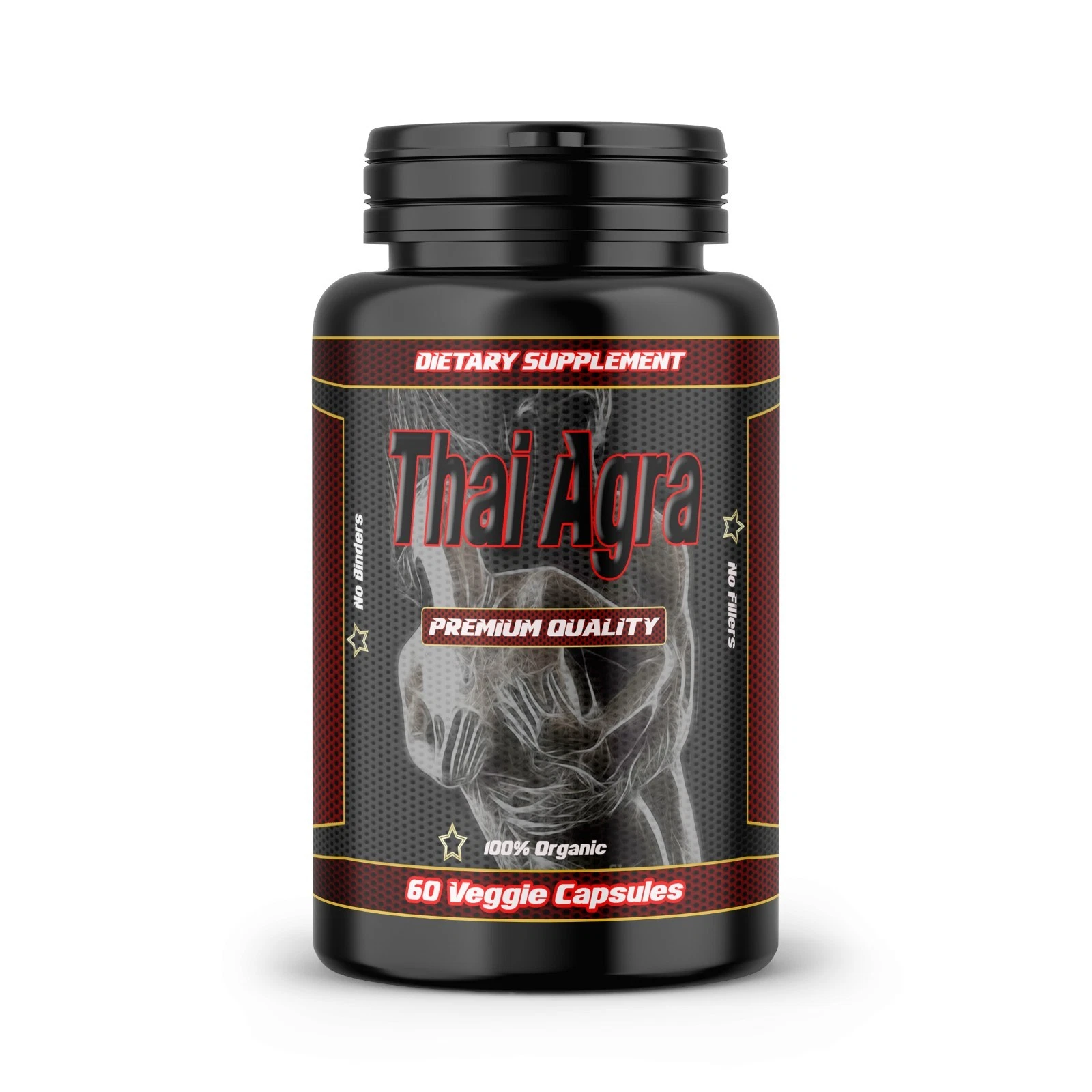 Thai Agra Premium Dietary Supplement Supports Men's Energy 60 Vegetable Capsule