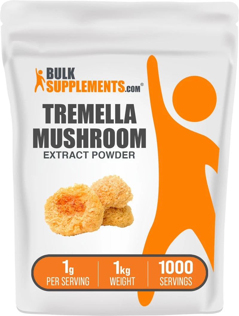 BulkSupplements Tremella Mushroom Extract Powder - 1g per Serving