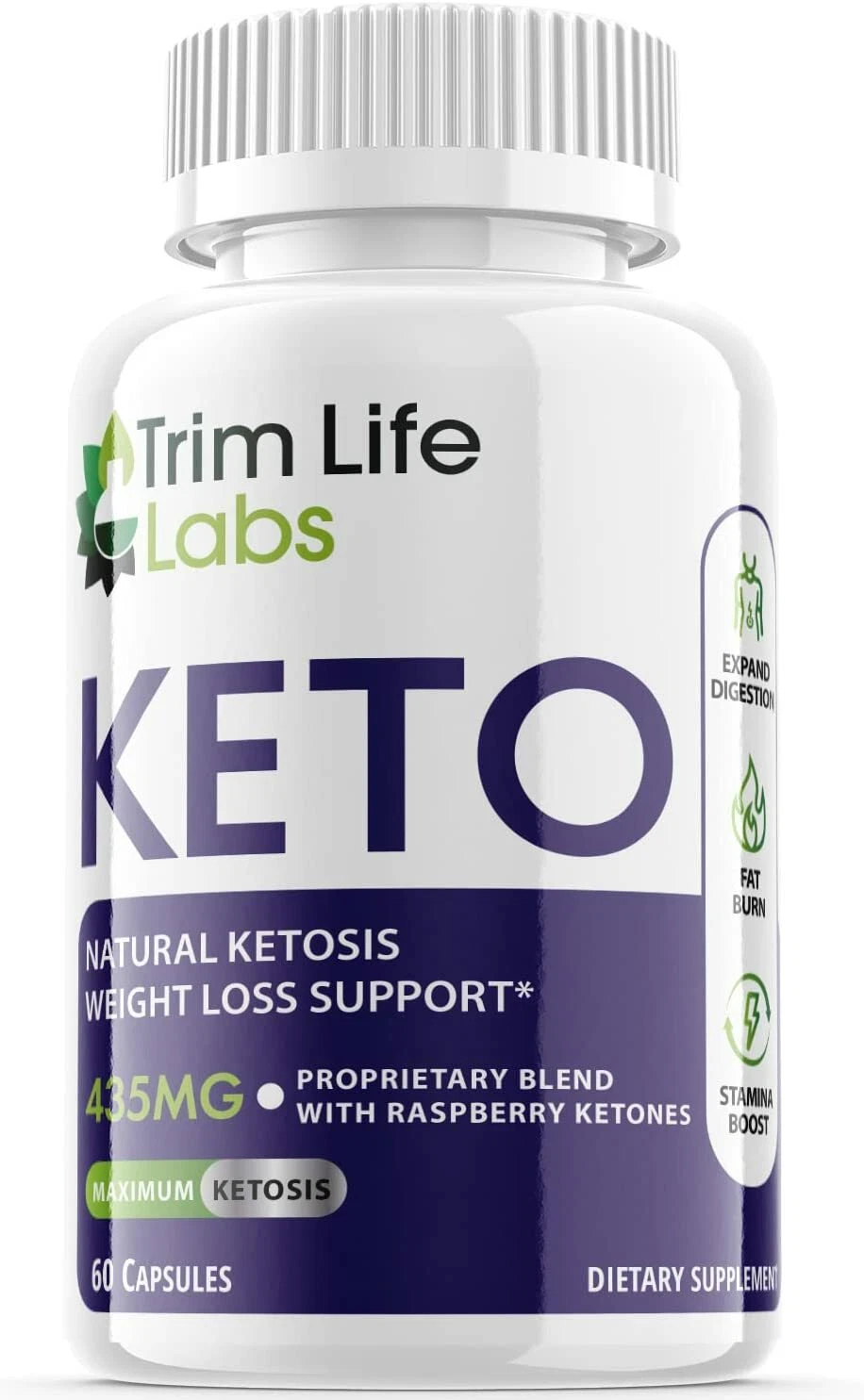 1-Trim Life Keto Diet Pills,Weight Loss,Fat Burn,Appetite Suppressant Supplement