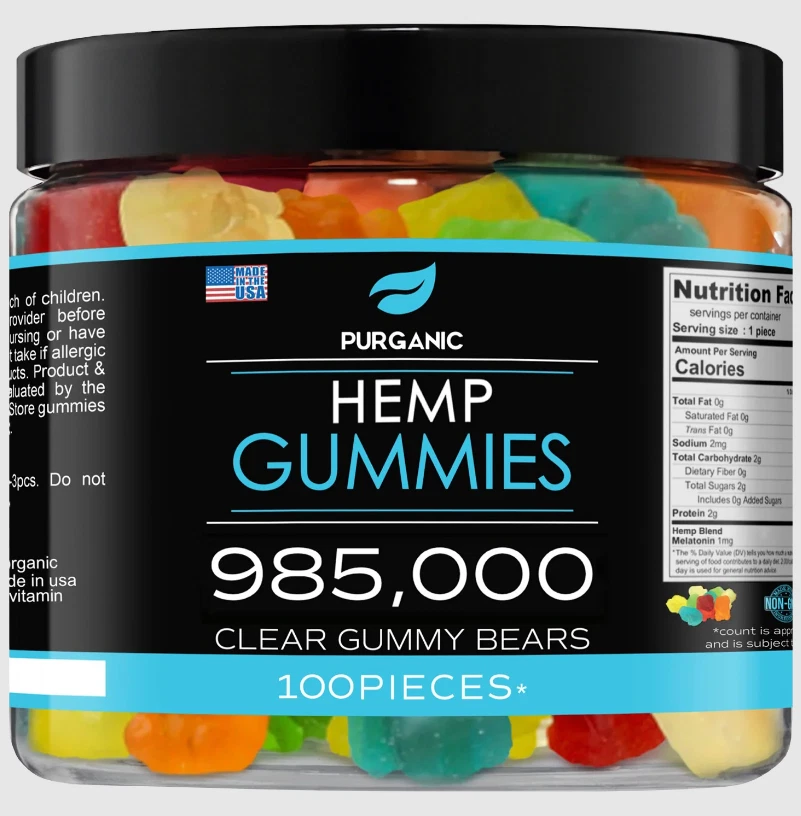 High Potency Gummies Pain, Stress Anxiety - 100 Cts…100 Cts, USA MADE, FAST SHIP