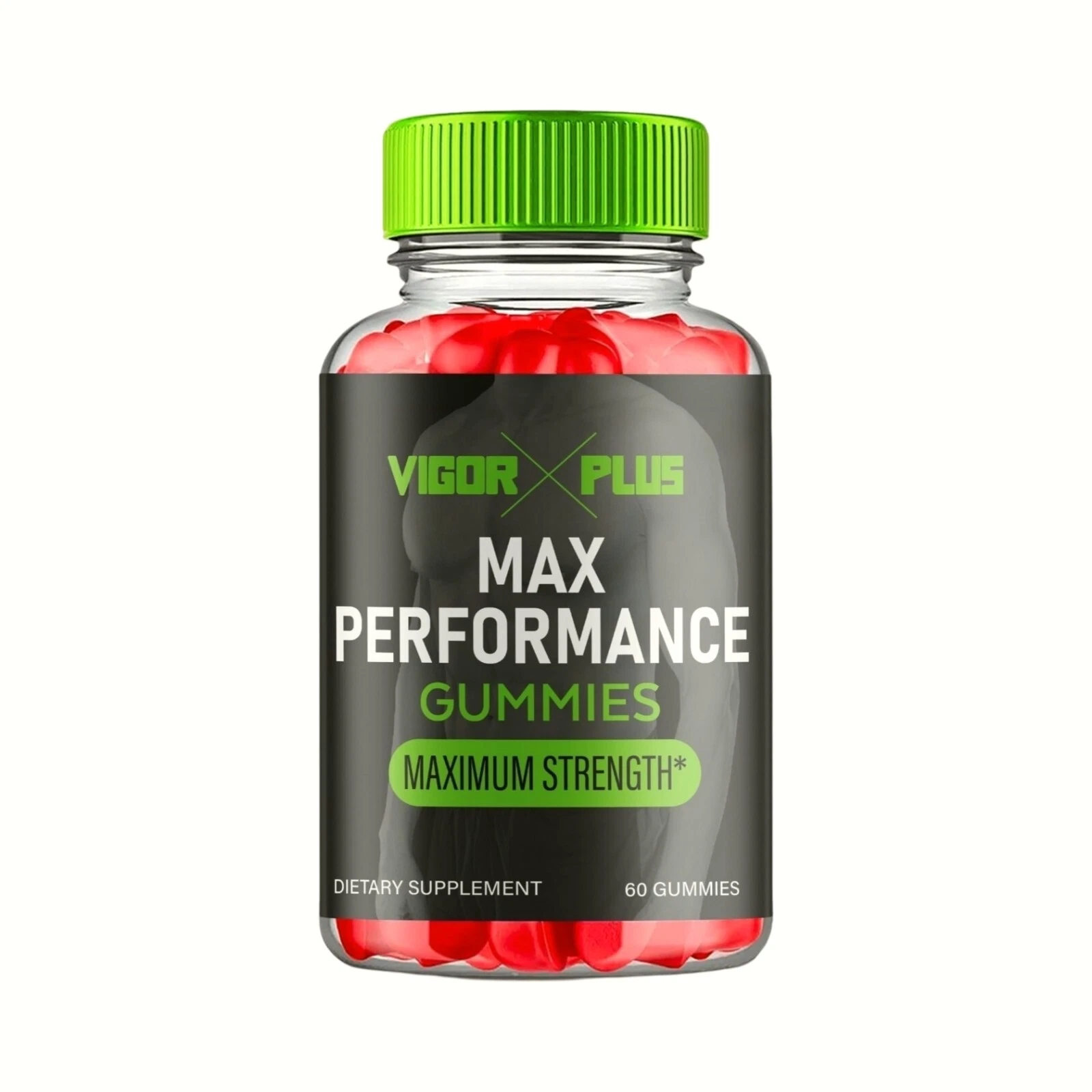 Vigor Plus Gummies For Men, Advanced Performance Supplement - 60 Gummies