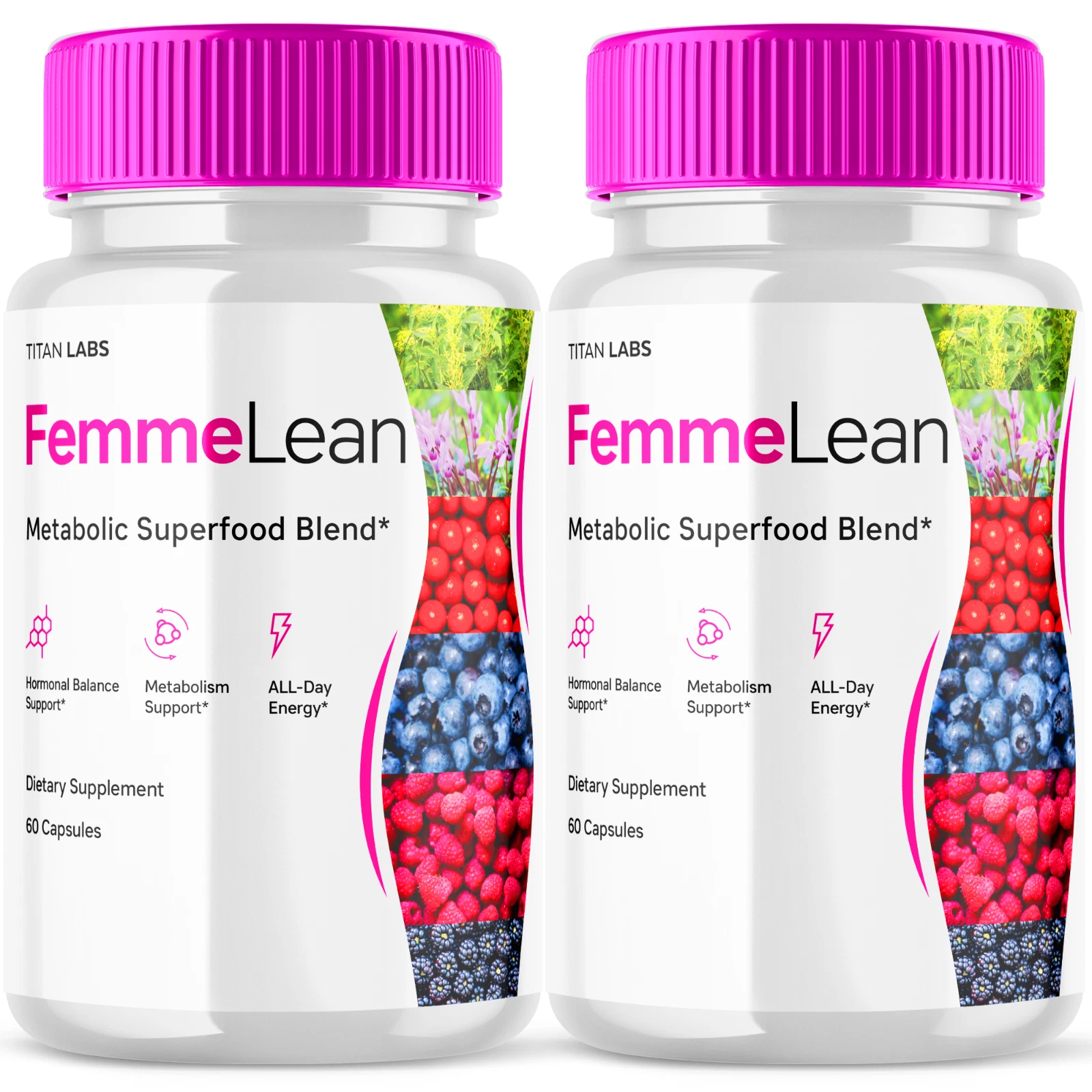 Femme Lean Keto - Support for Weight Management and Energy Boost (2 Pack)