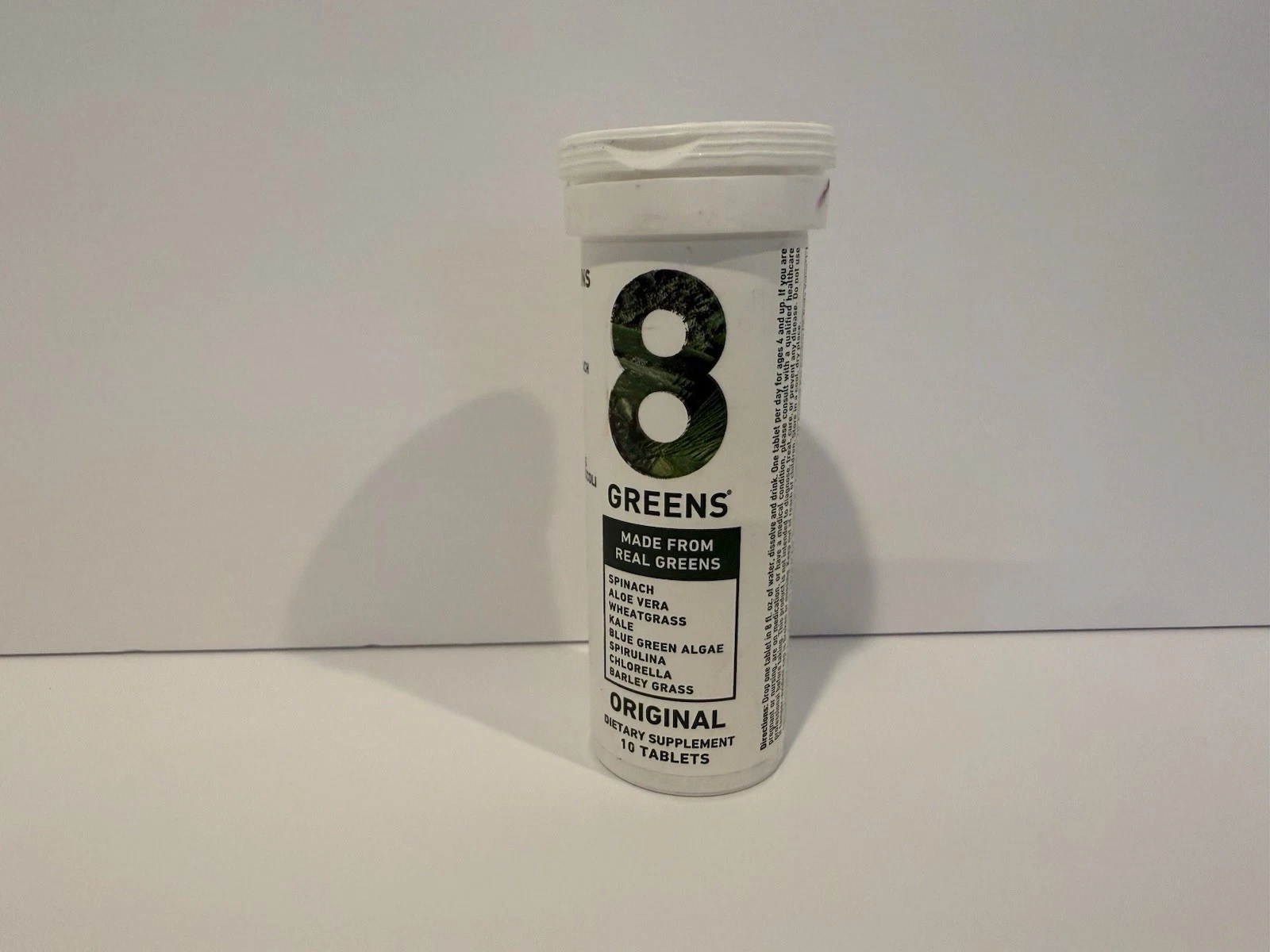 8 Greens Original Dietary Supplement 10 Tablets - LOT OF 3