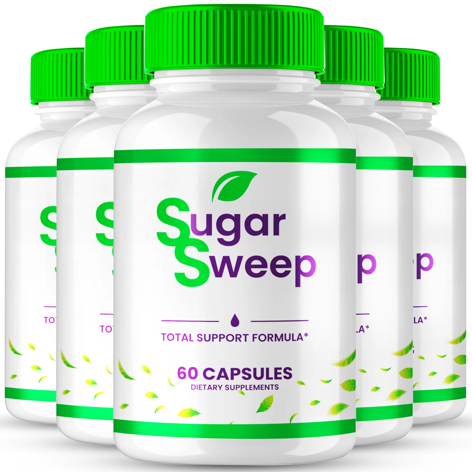 (5 Pack) Sugar Sweep Blood Capsules for Healthy Circulation & Stable Levels