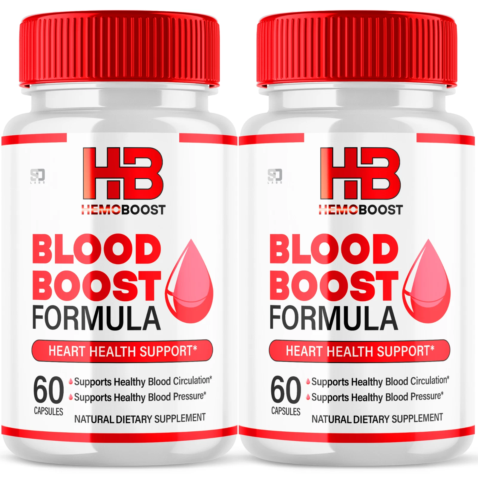Hemo Boost Blood Boost Formula Supports Heart and Blood Health (2 Pack)