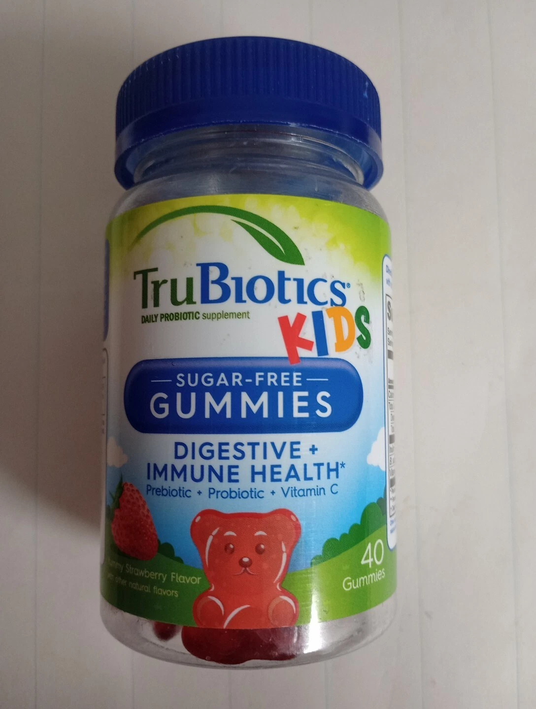 TRUBIOTICS KIDS SUGAR FREE Gummies Digestive 40 Gummies Exp. 05/2025