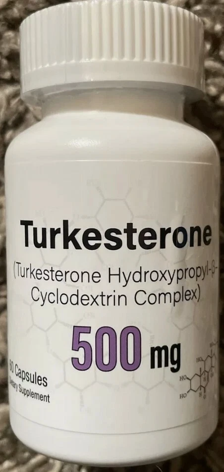 Gorilla Mind TURKESTERONE 500 MG 60 Caps in Hand