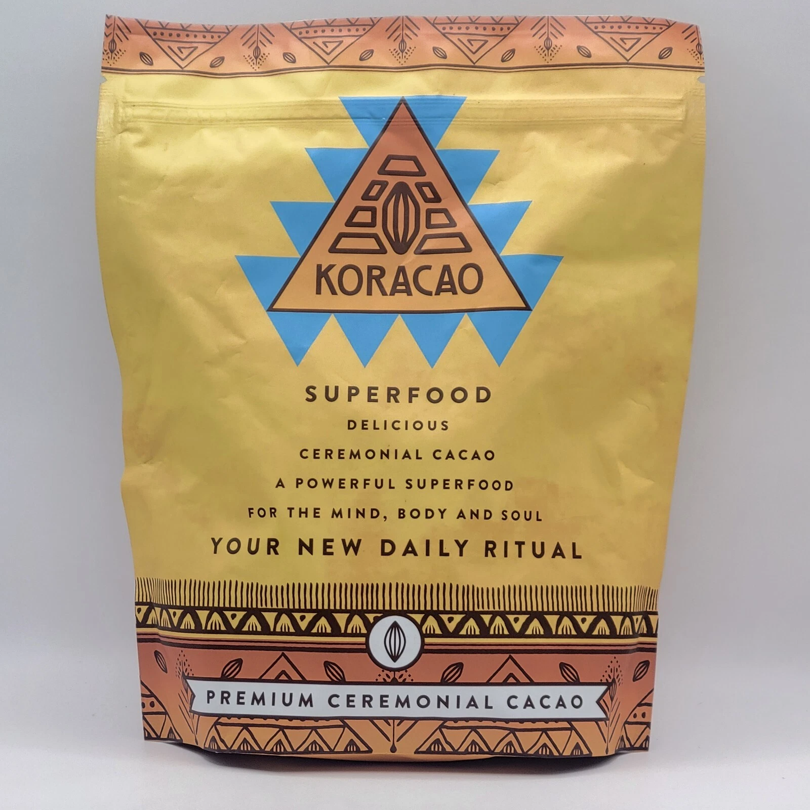 Koracao Superfood Premium Ceremonial Cacao Organic - 30 Servings / 450g SEALED