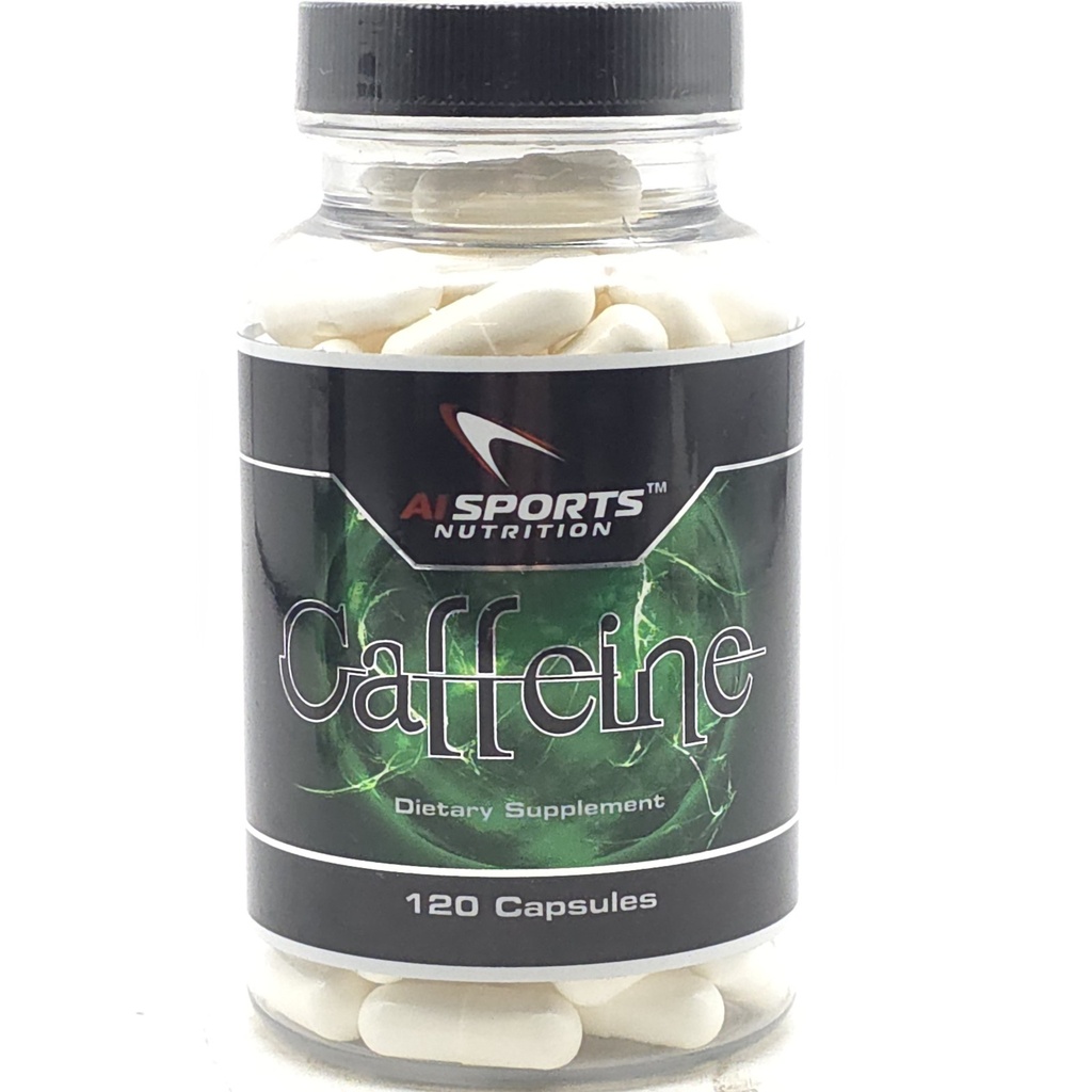 Caffeine 120 Capsules 200mg by AI Sports Nutrition