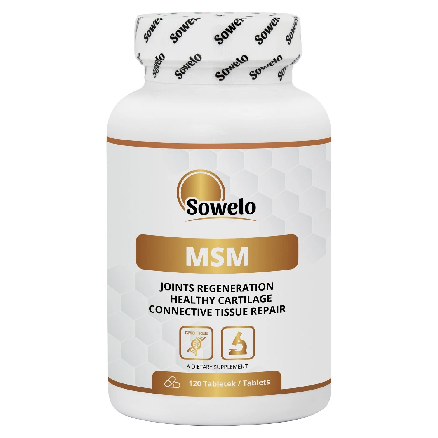 MSM Tablets – Organic Sulfur for Joints, Mobility & Flexibility Support – Sowelo