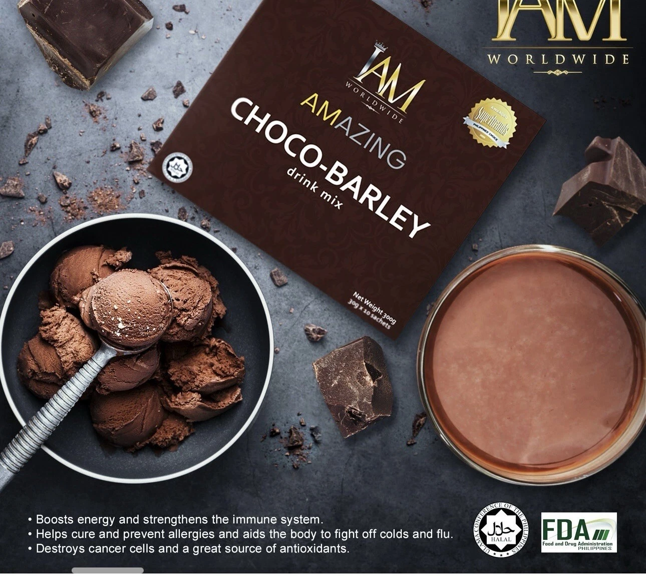 Choco Barley Powder Drink Mix