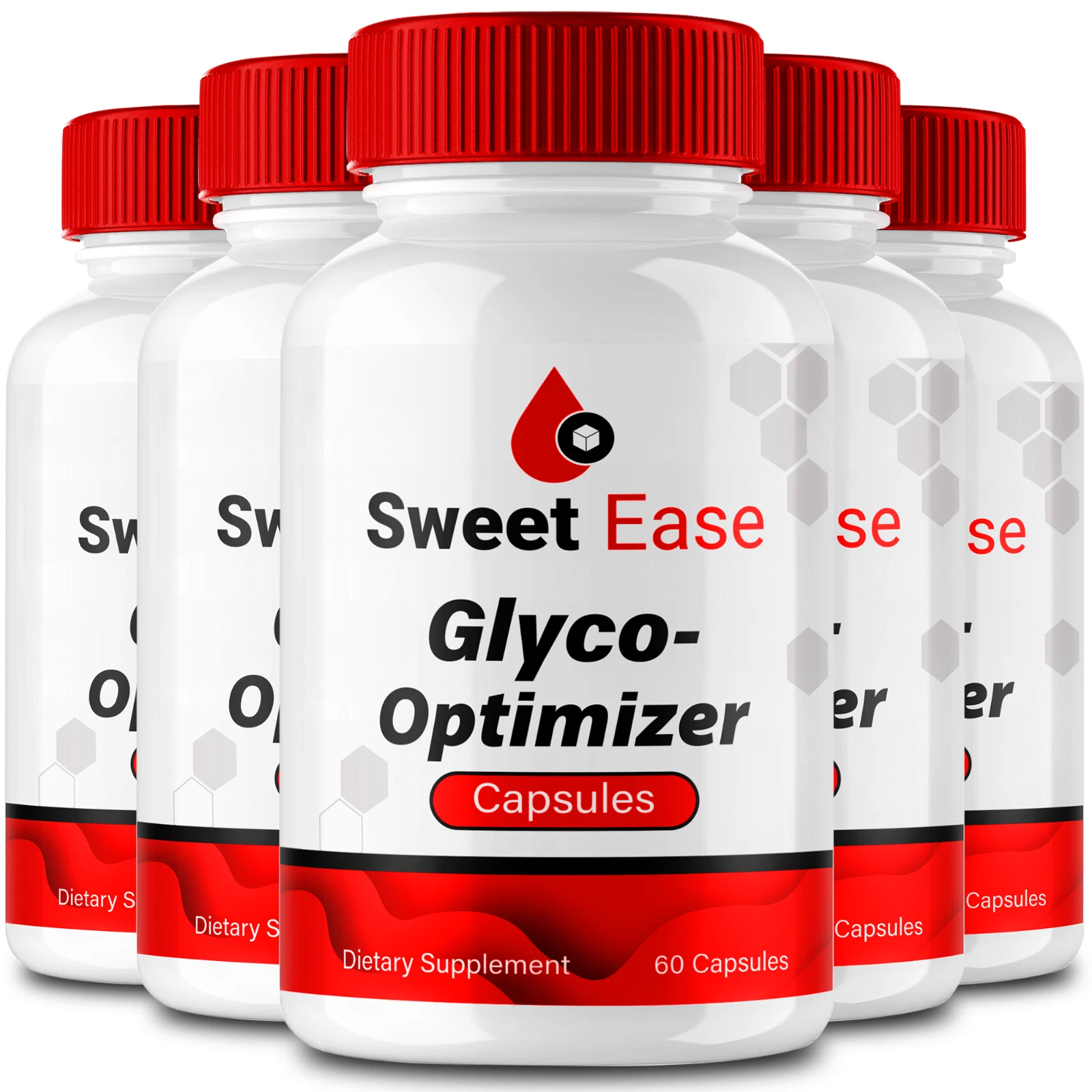 (5 Pack) Sweet Ease Glyco Optimizer Pills, SweetEase Blood Pills (300 Capsules)