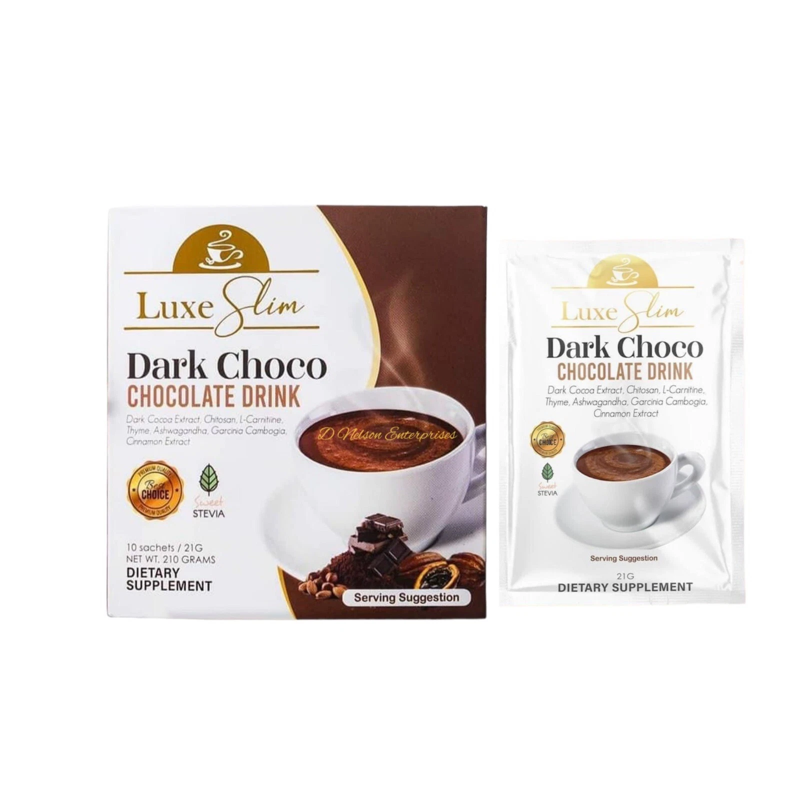 Luxe Slim Dark Choco