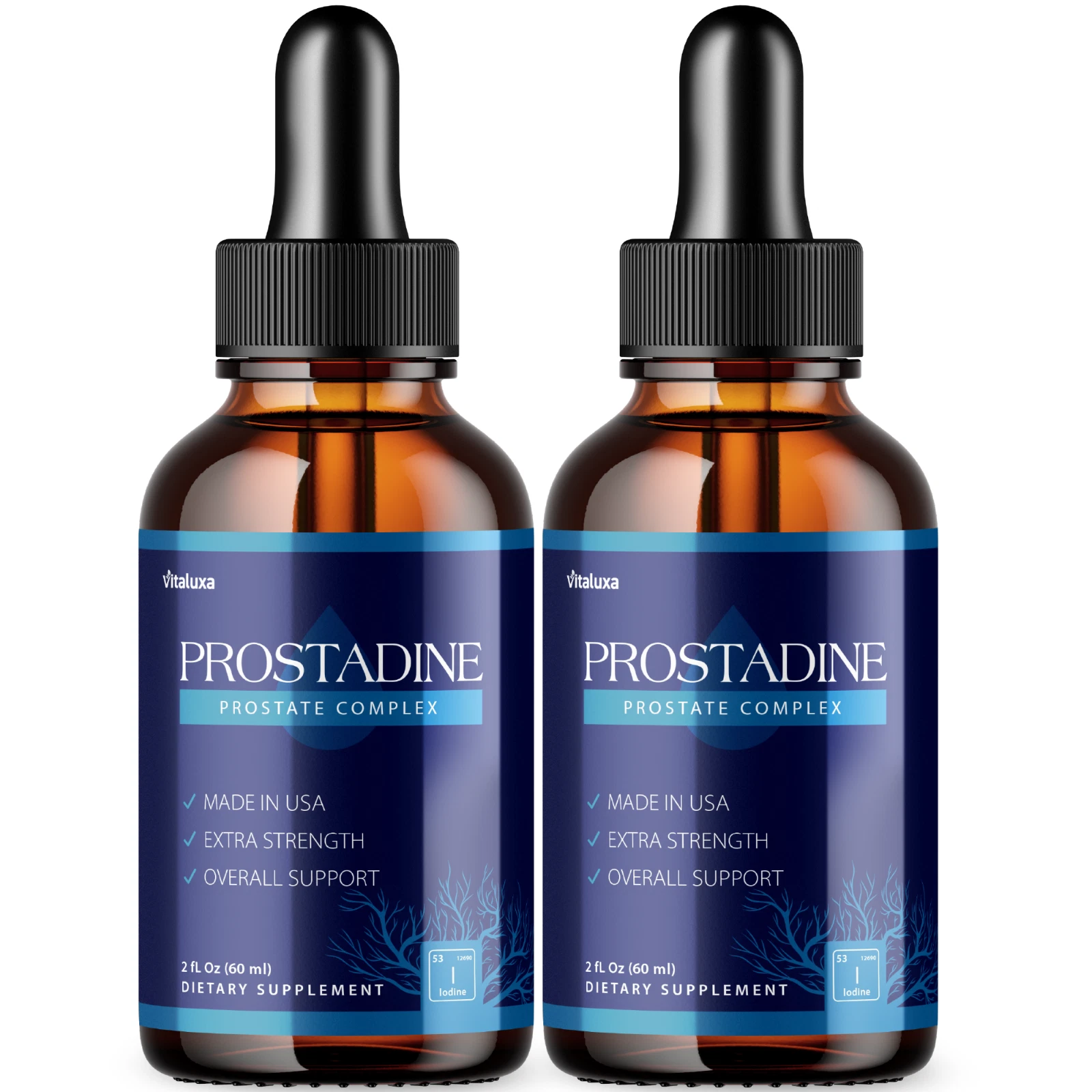 (2 Pack) Prostadine Liquid Drops for Prostate Health Official Formula (4 oz)