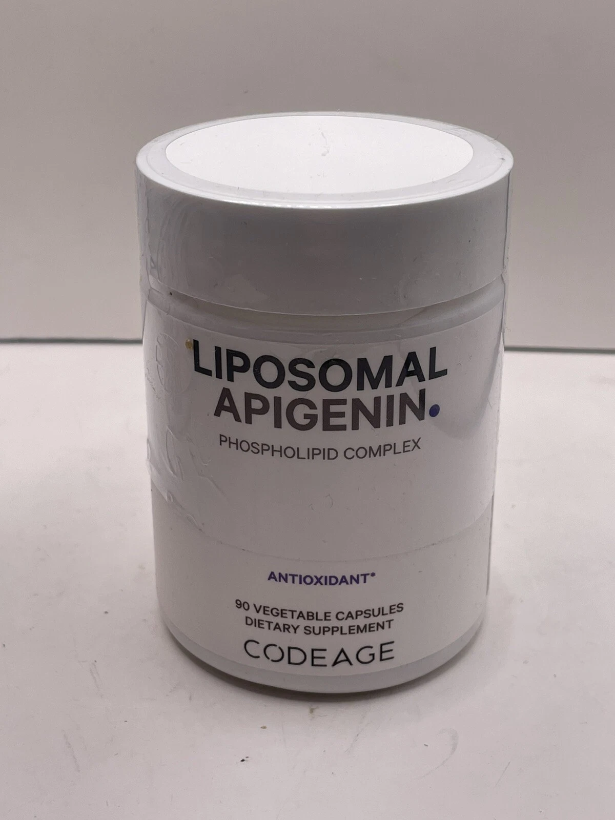 CODEAGE LIPOSOMAL APIGENIN, PHOSPHOLIPID COMPLEX, 50 MG 90 CAPSULES New