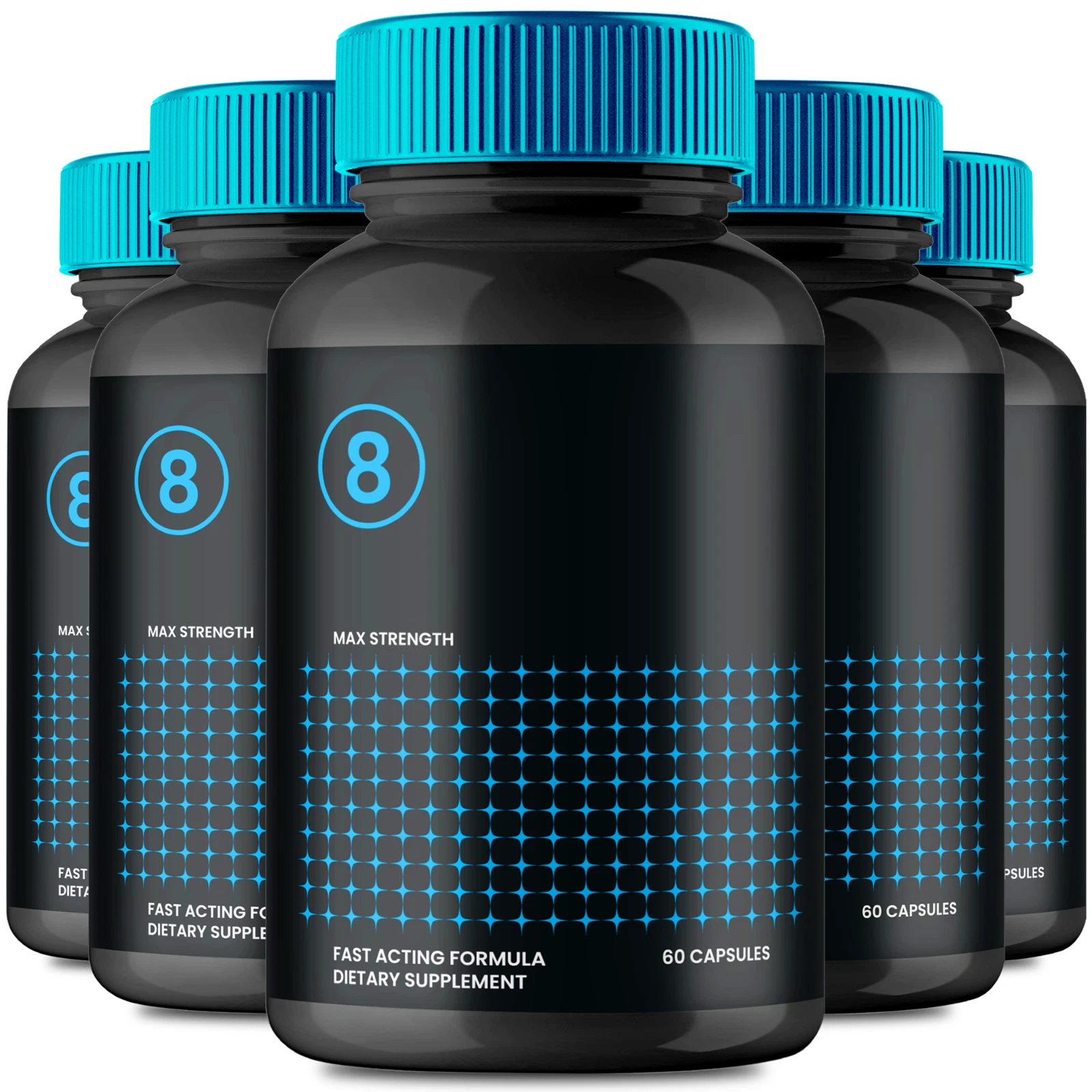 (5 Pack) Performer 8 for Men Enhancement Pills Supplement Performer8 Perform