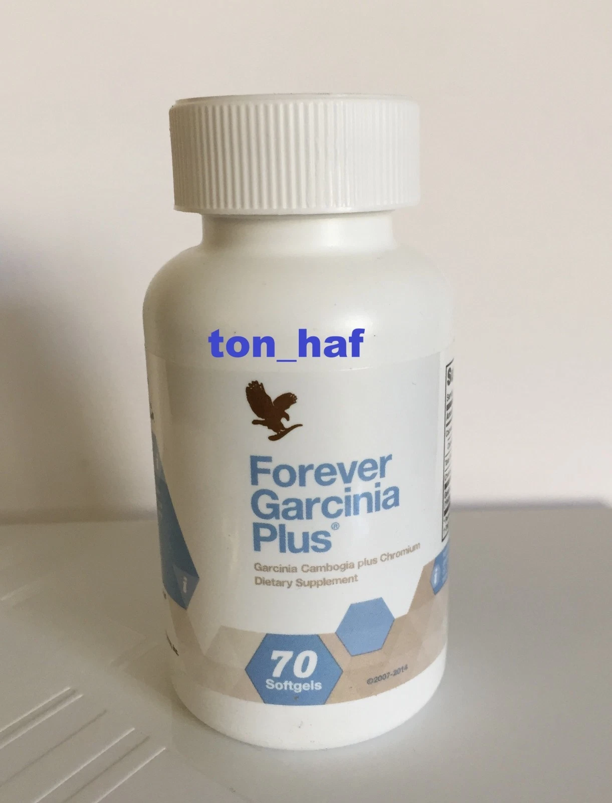 1 bottle of Forever GARCINIA Plus 70 softgels KOSHER/ HALAL