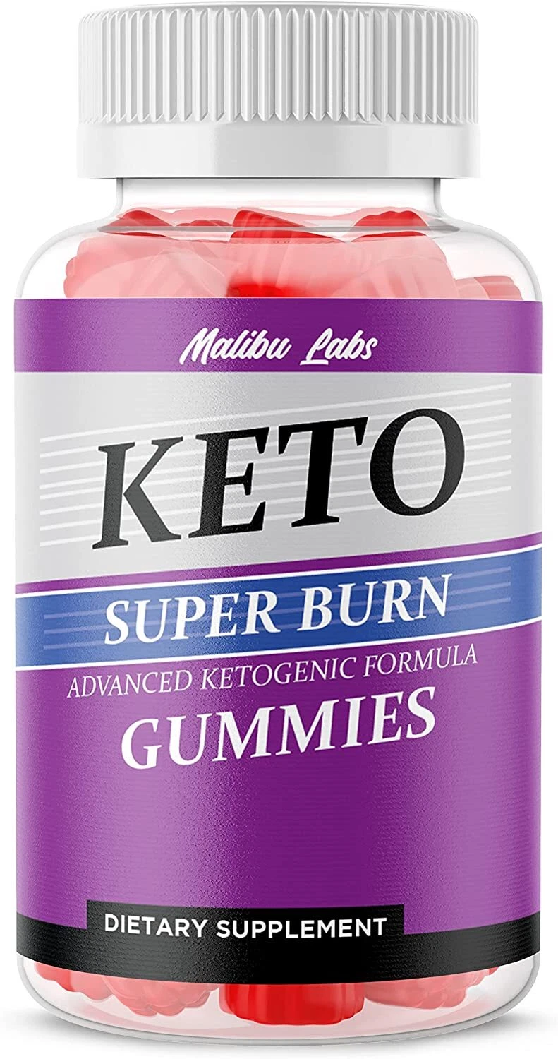 Super Burn ACV Gummies Apple Cider Vinegar Ketosis Advanced Formula (1 Pack)