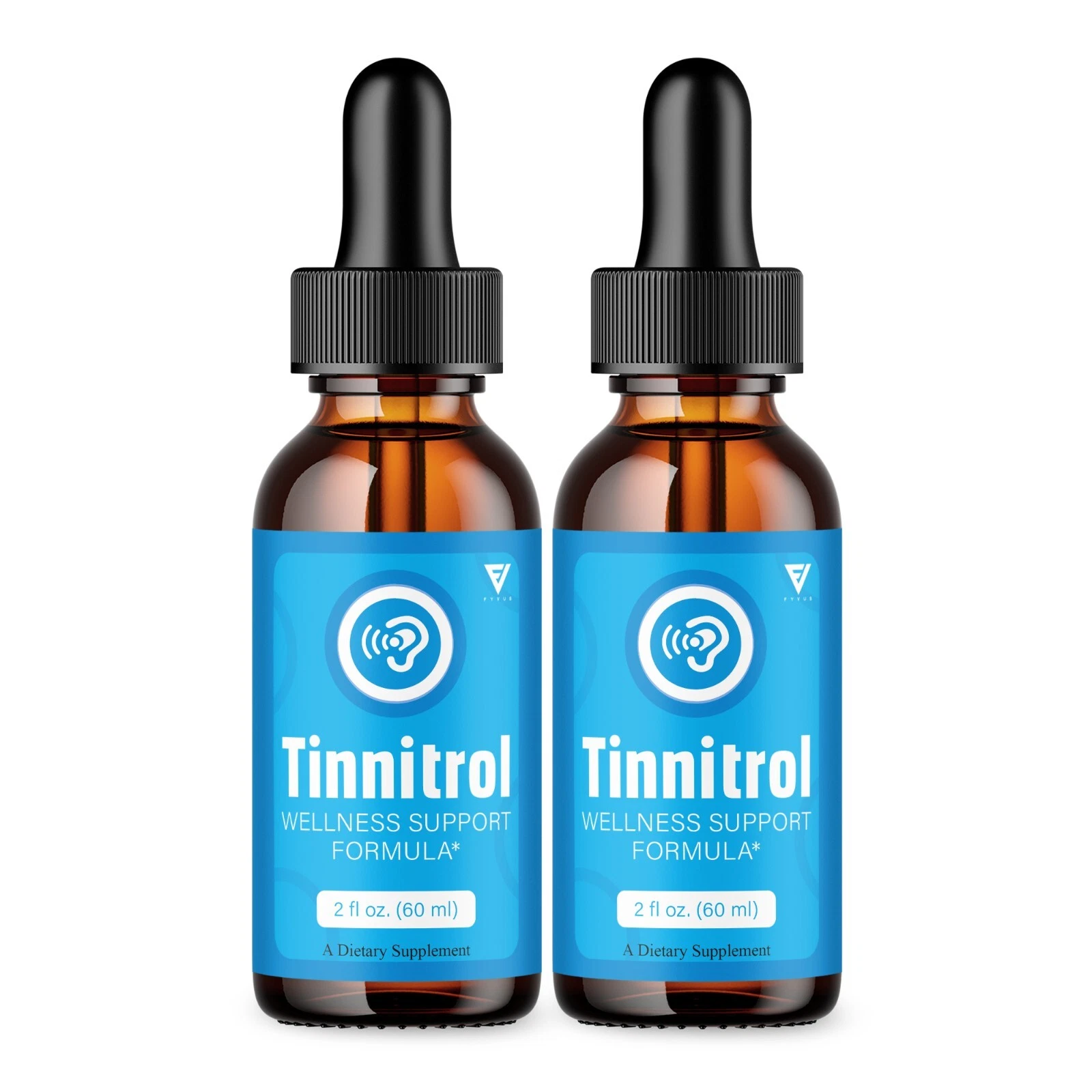 (2 Pack) Tinnitrol Tinnitus Drops, Tinnitrol Advanced Support (4oz)
