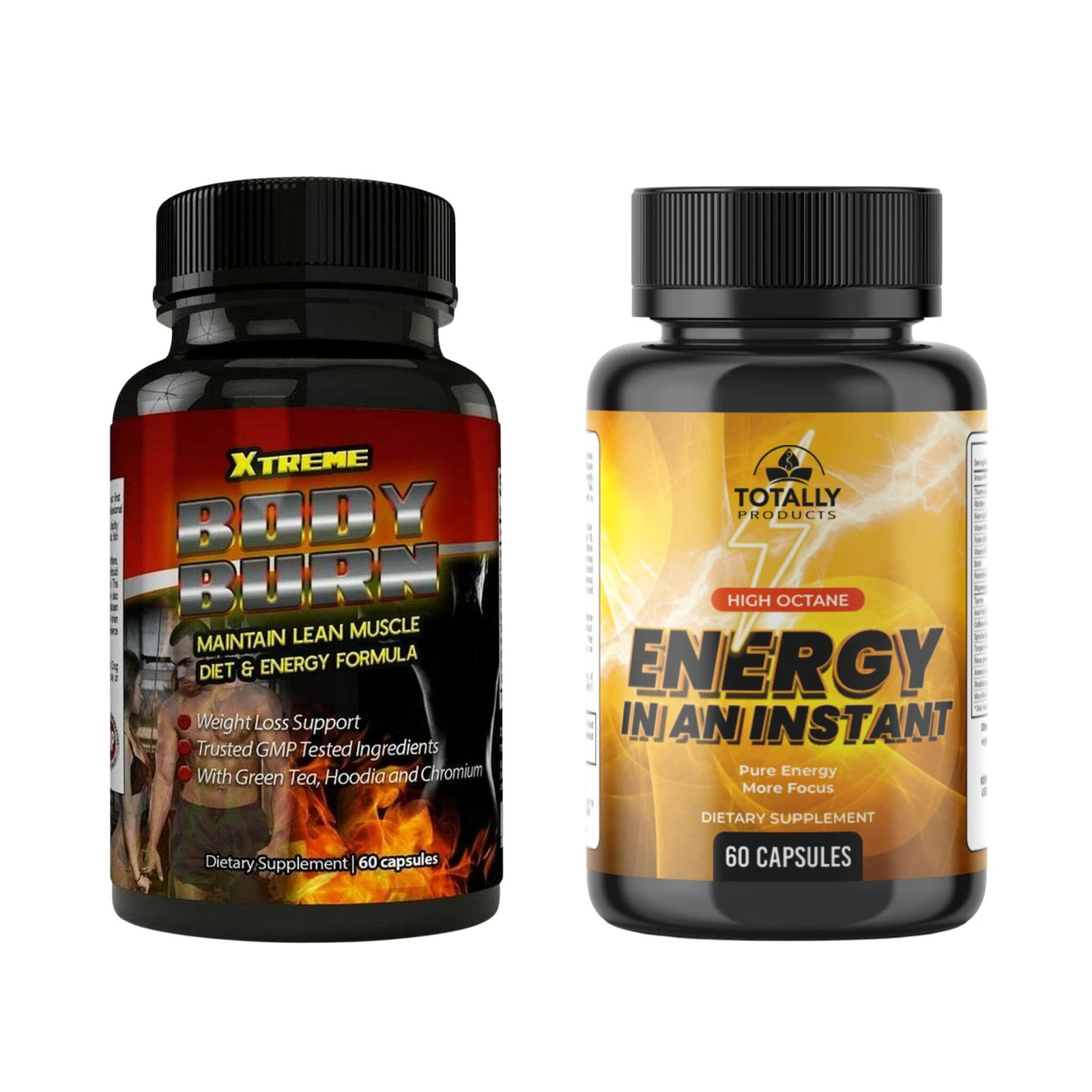 Xtreme Body Fat Burner Weight Loss Pills & Energy Boost Brain Health Supplement