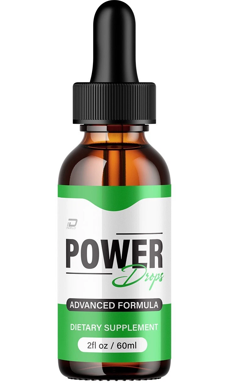 (1 Pack) Power Drops – PowerDrops Extra Strength All Natural Organic